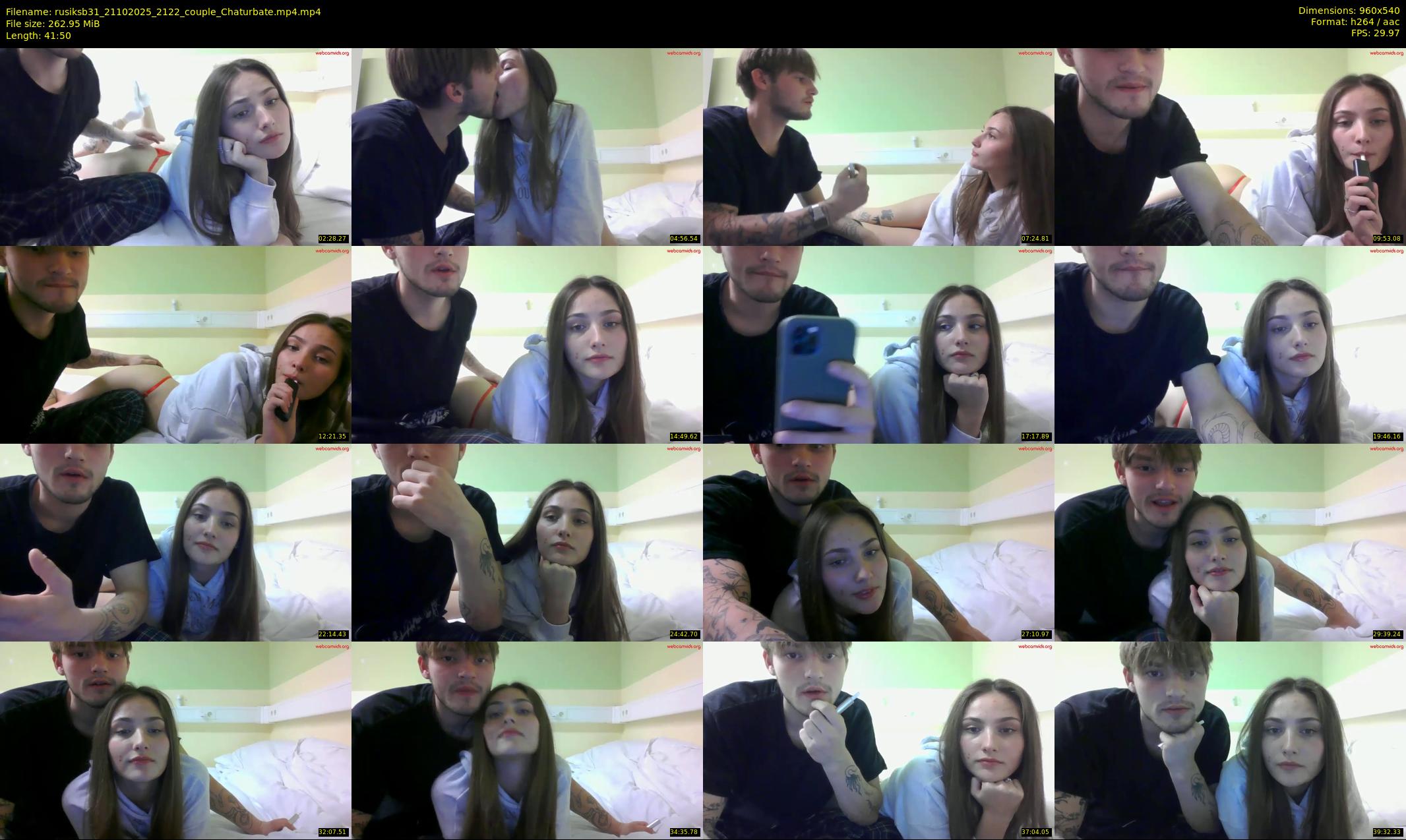 rusiksb31 — 42 minute Chaturbate couple cam show recording, 480p, Oct 21, 2025