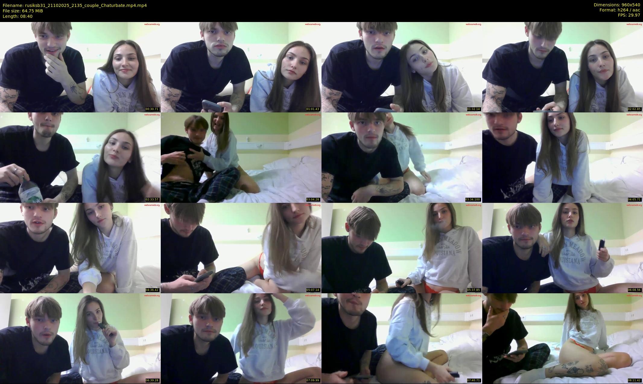 rusiksb31 — 9 minute Chaturbate couple cam show recording, 480p, Oct 21, 2025
