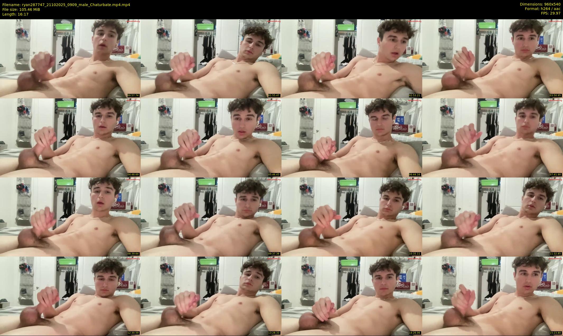ryan287747 — 17 minute Chaturbate male cam show recording, 480p, Oct 21, 2025