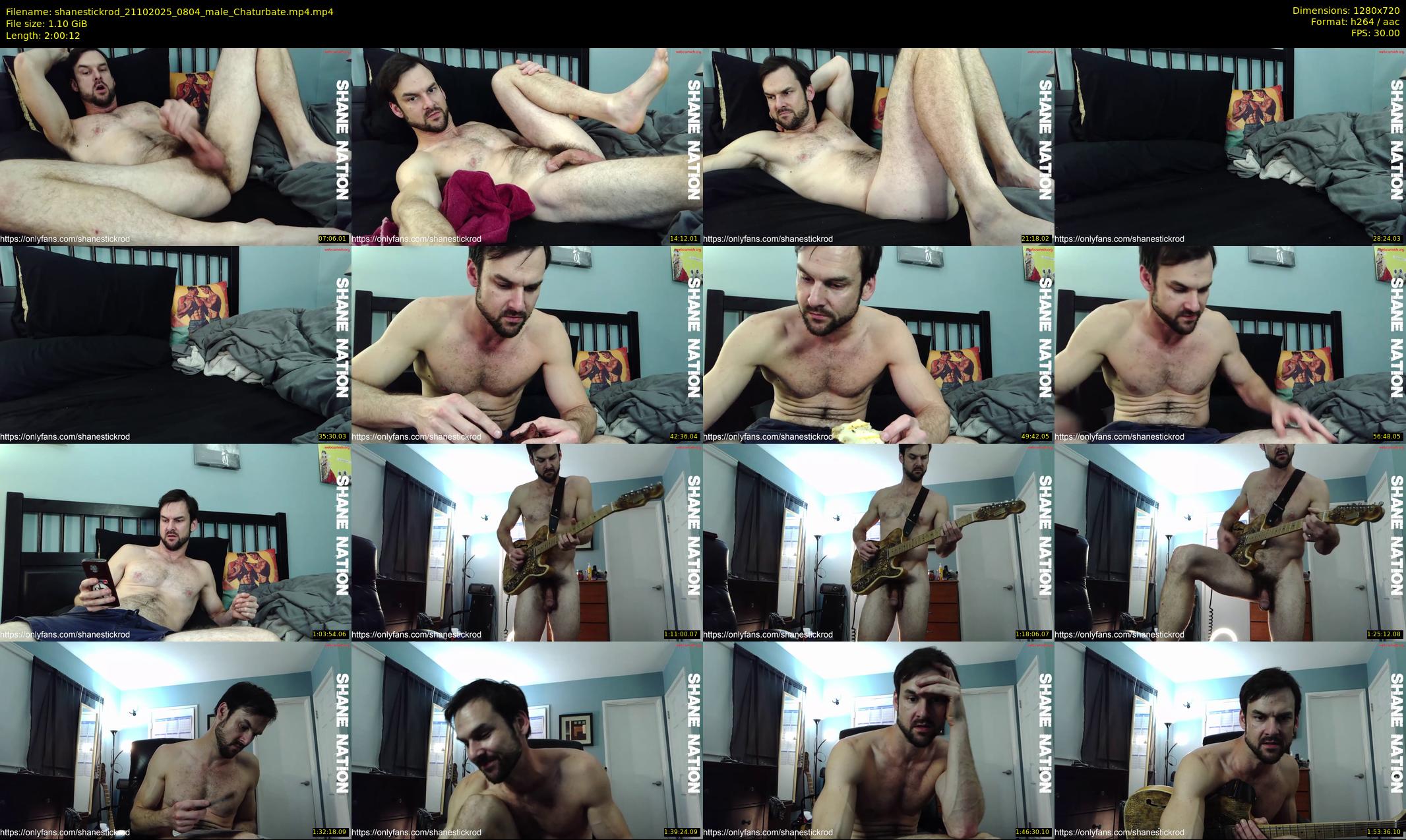 shanestickrod — 121 minute Chaturbate male cam show recording, 720p, Oct 21, 2025