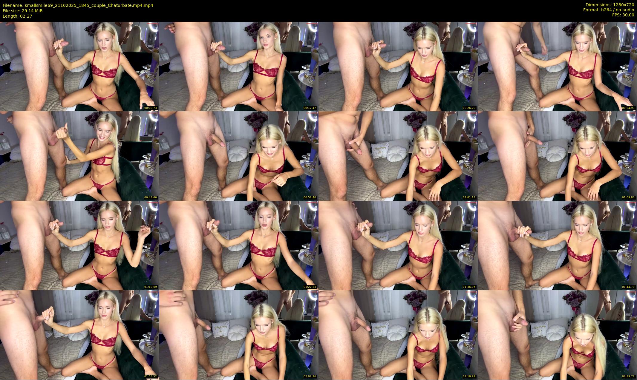 smallsmile69 — 3 minute Chaturbate couple cam show recording, 720p, Oct 21, 2025