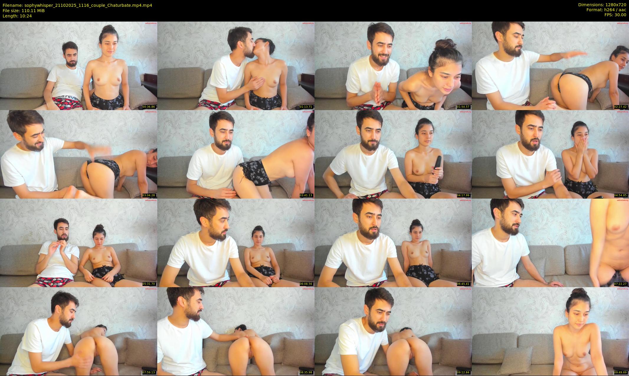 sophywhisper — 11 minute Chaturbate couple cam show recording, 720p, Oct 21, 2025