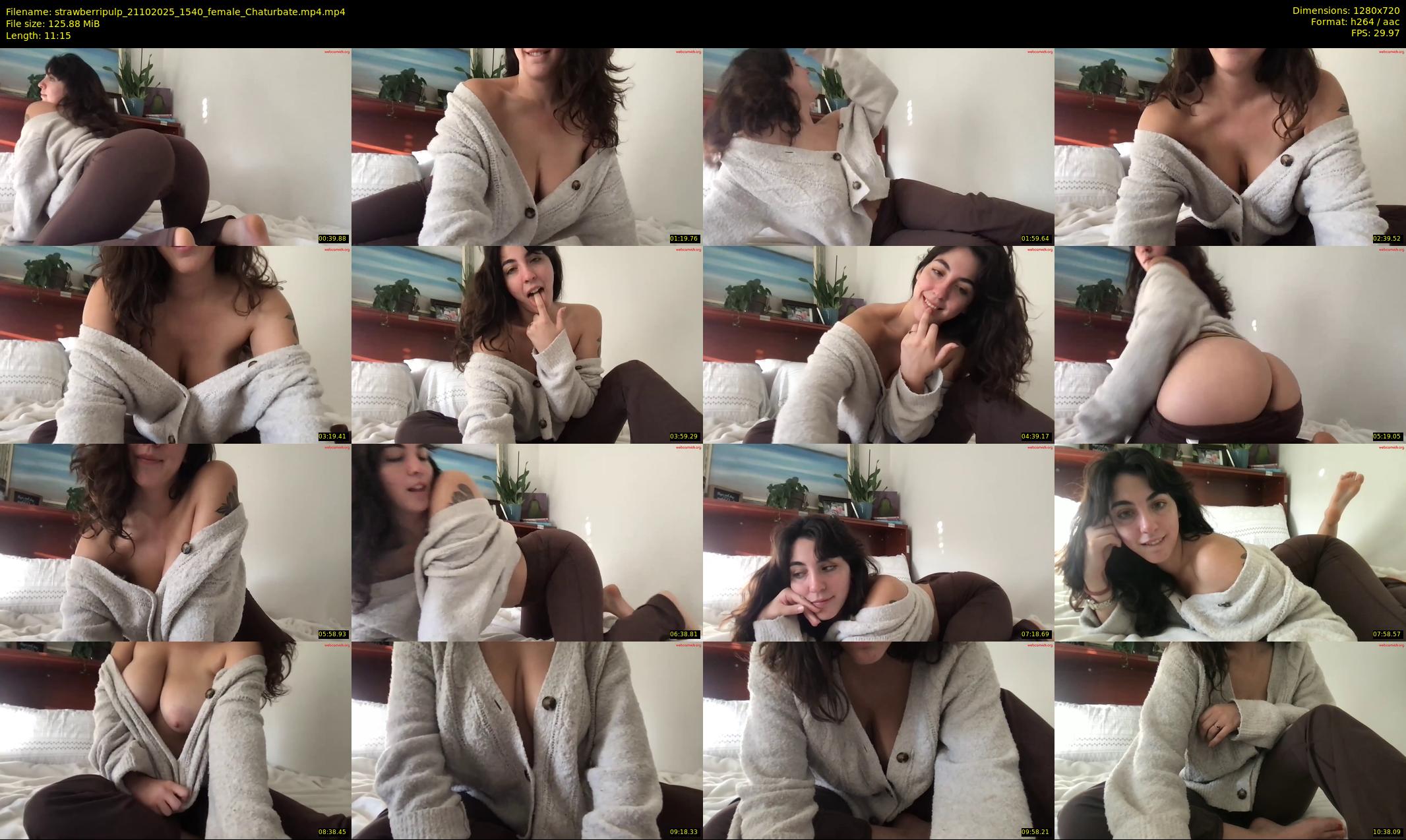 strawberripulp — 12 minute Chaturbate female cam show recording, 720p, Oct 21, 2025