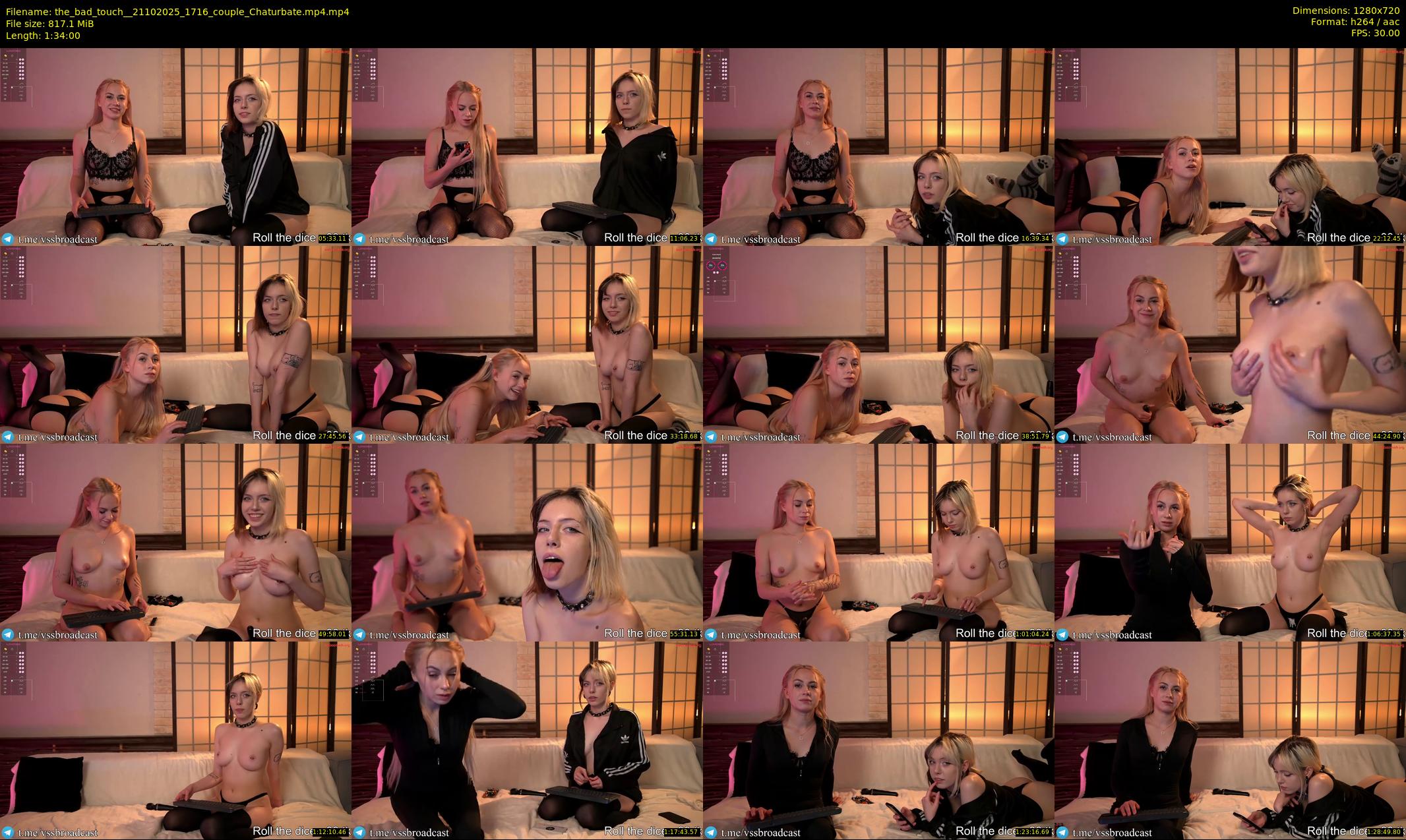 the_bad_touch_ — 94 minute Chaturbate couple cam show recording, 720p, Oct 21, 2025