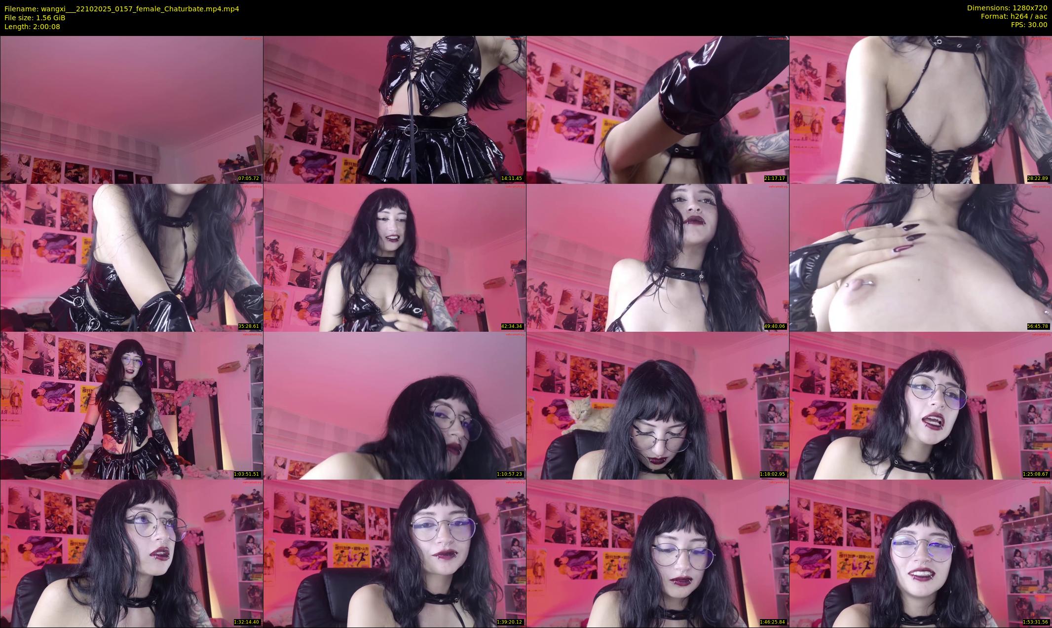 wangxi__ — 121 minute Chaturbate female cam show recording, 720p, Oct 22, 2025
