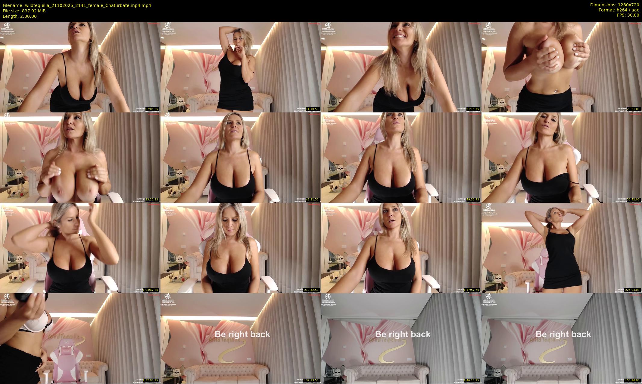 wildtequilla — 120 minute Chaturbate couple cam show recording, 720p, Oct 21, 2025