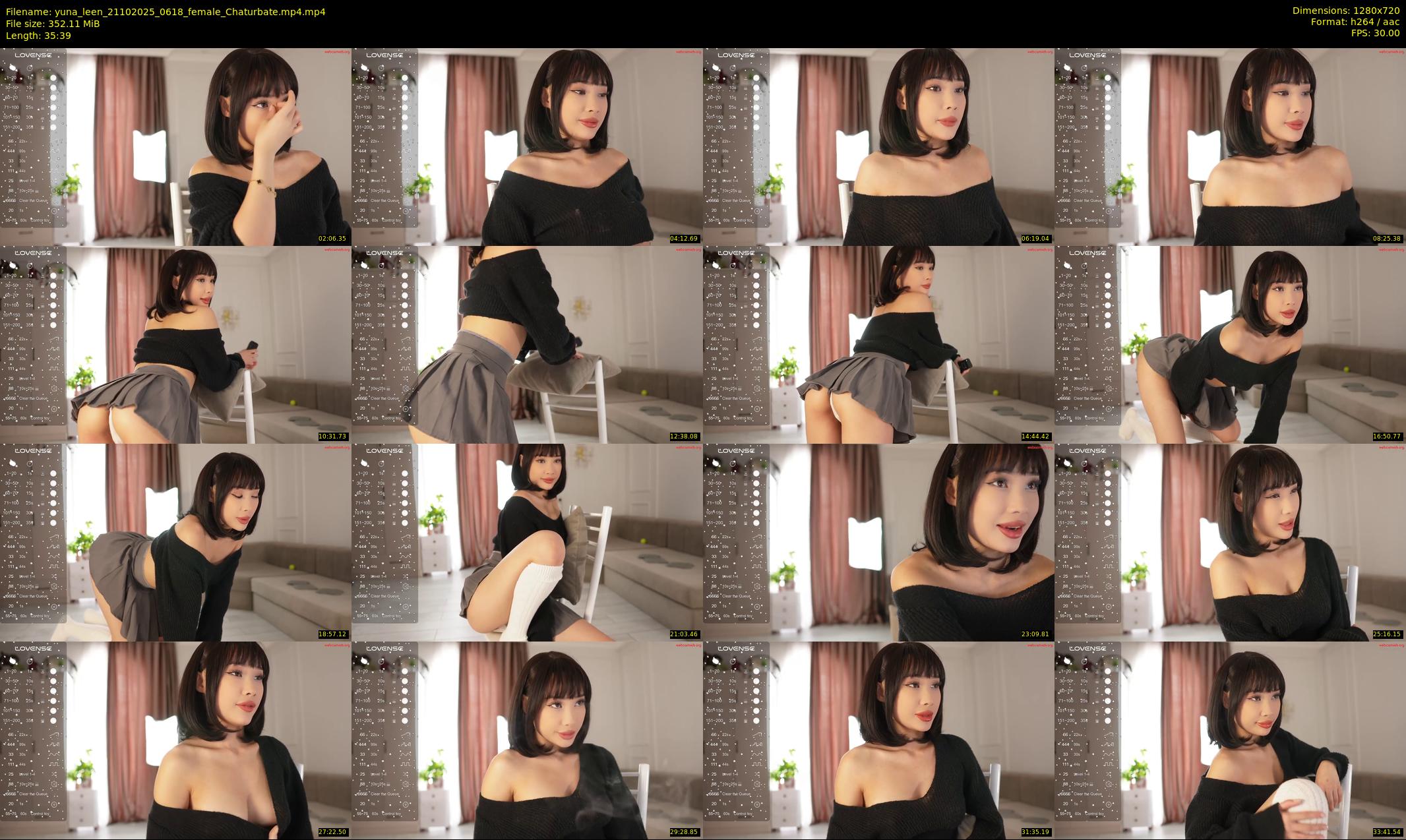 yuna_leen — 36 minute Chaturbate female cam show recording, 720p, Oct 21, 2025