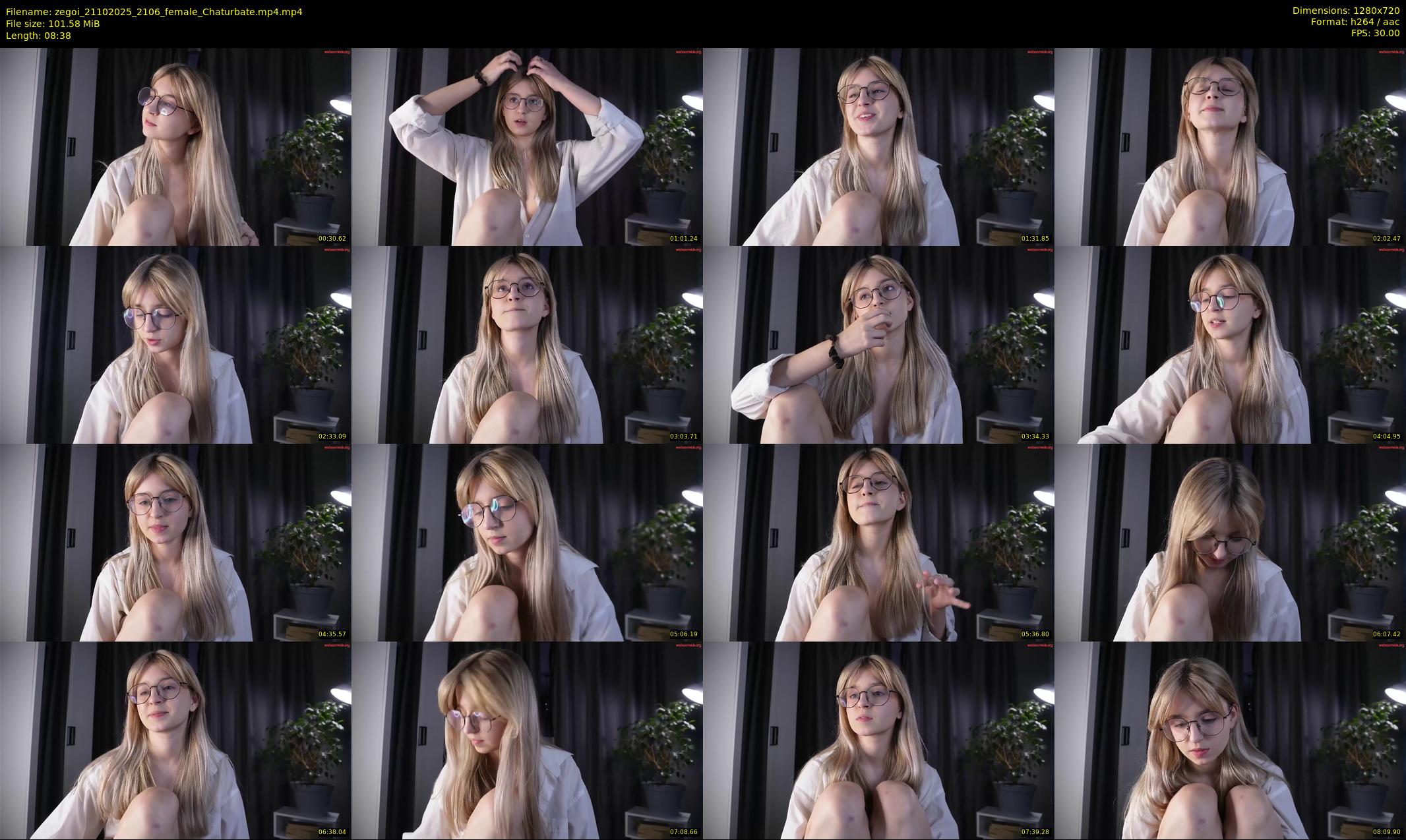 zegoi — 9 minute Chaturbate female cam show recording, 720p, Oct 21, 2025