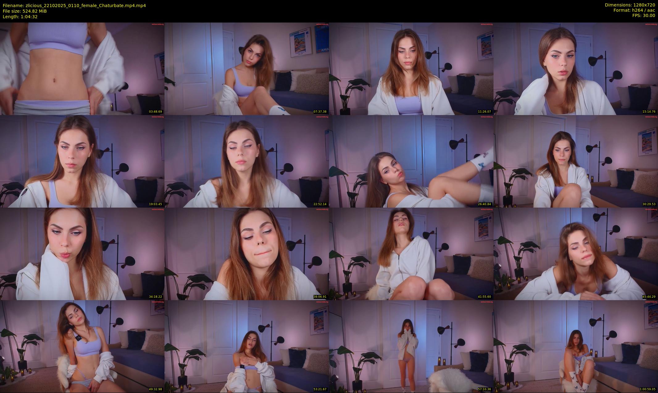 zlicious — 65 minute Chaturbate female cam show recording, 720p, Oct 22, 2025