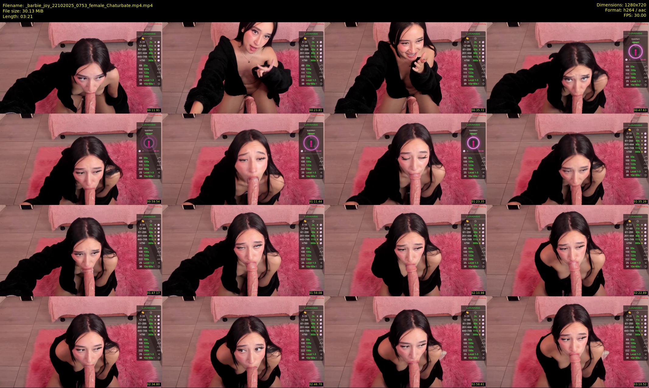 _barbie_joy — 4 minute Chaturbate female cam show recording, 720p, Oct 22, 2025