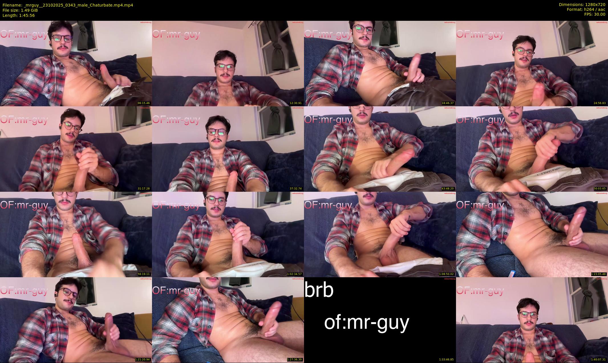 _mrguy_ — 106 minute Chaturbate male cam show recording, 720p, Oct 23, 2025