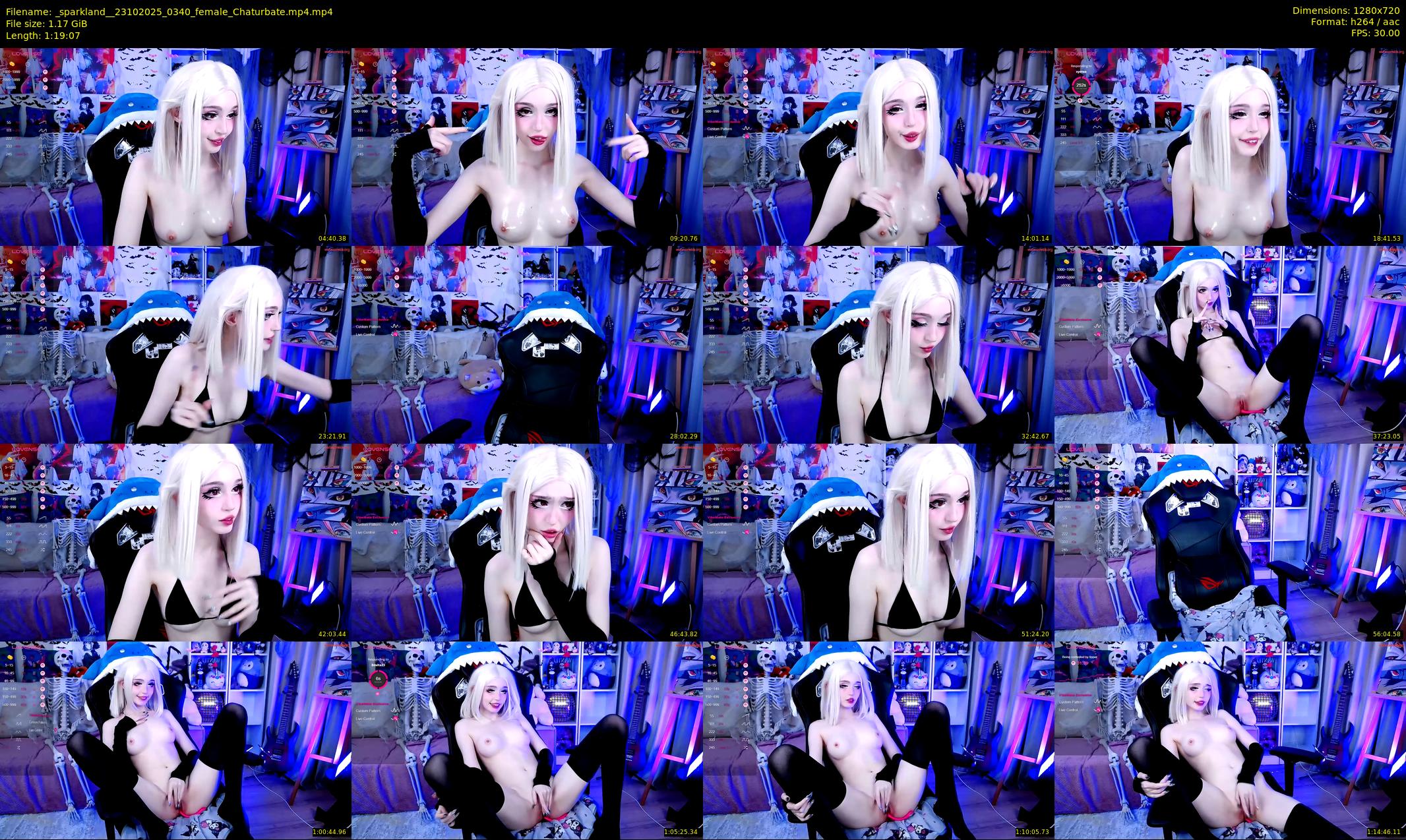 _sparkland_ — 80 minute Chaturbate female cam show recording, 720p, Oct 23, 2025