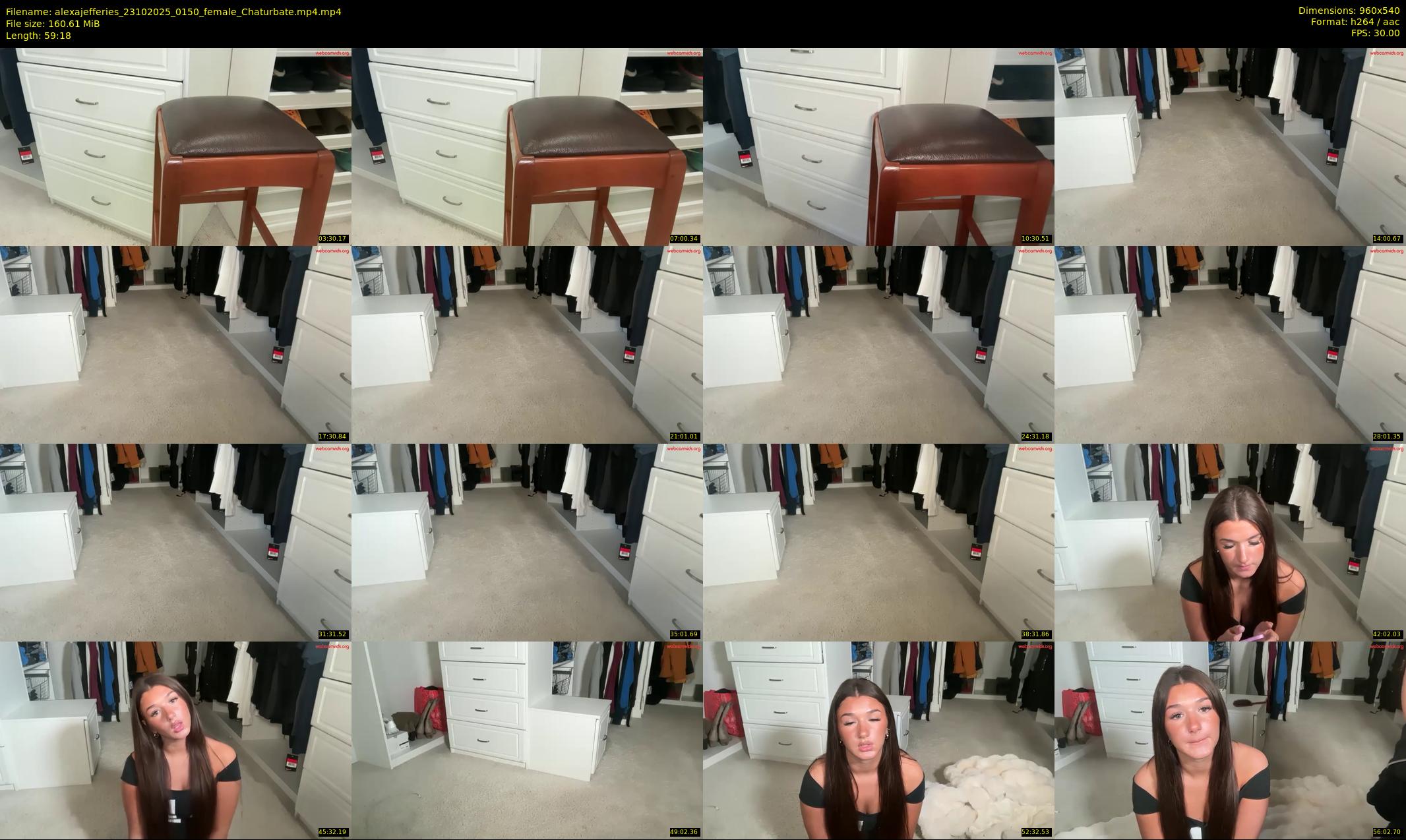 alexajefferies — 60 minute Chaturbate female cam show recording, 480p, Oct 23, 2025
