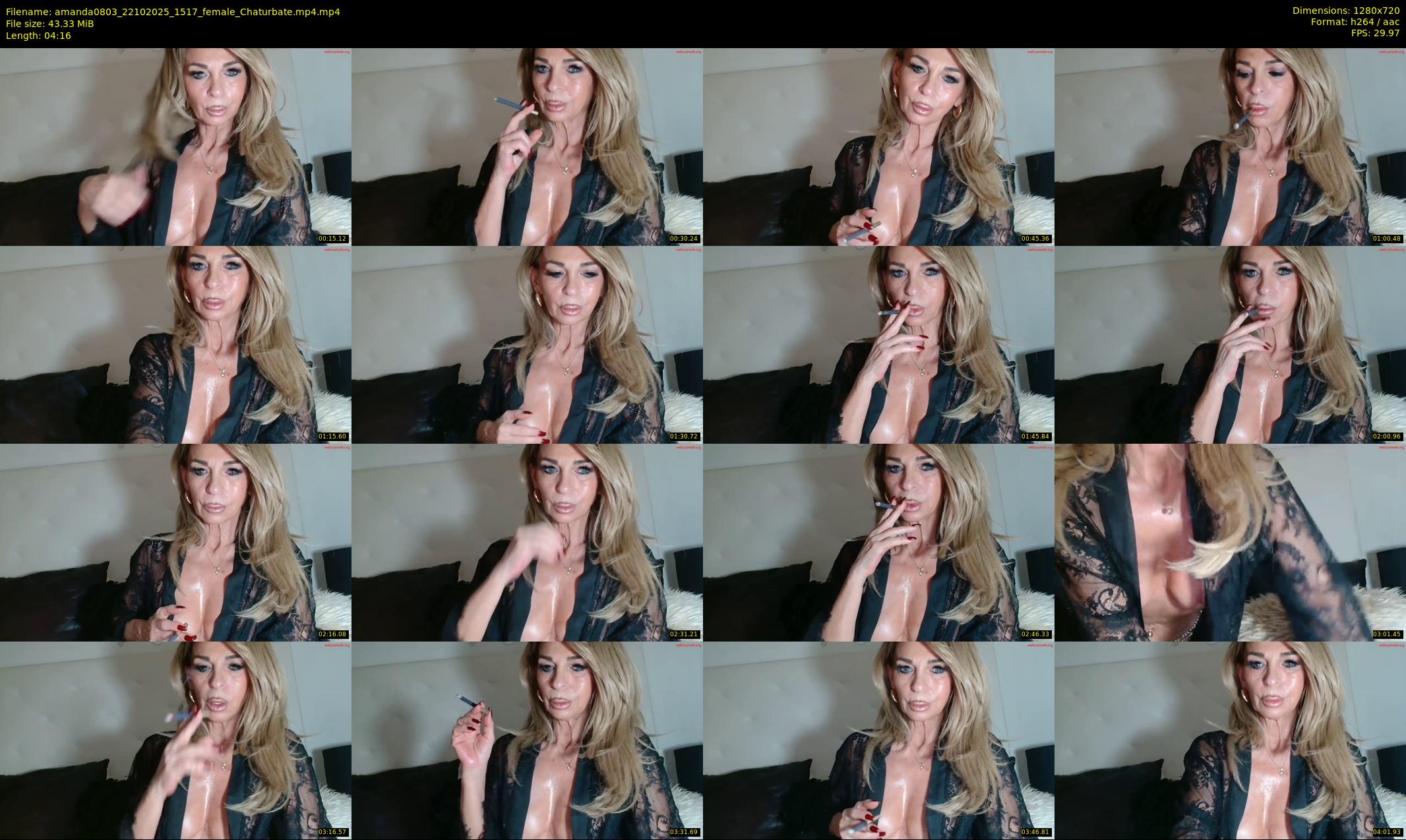 amanda0803 — 5 minute Chaturbate female cam show recording, 720p, Oct 22, 2025