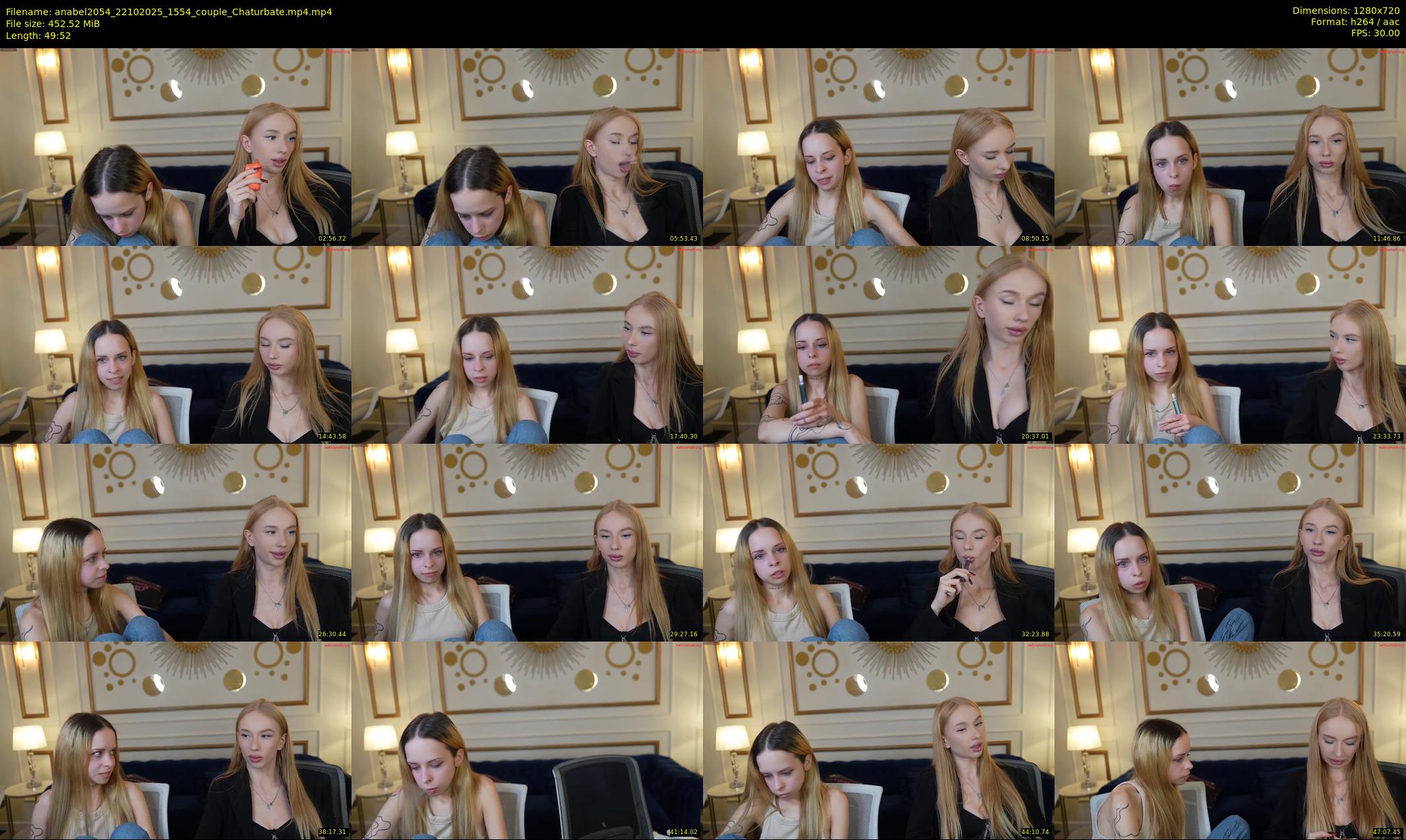 anabel2054 — 50 minute Chaturbate female cam show recording, 720p, Oct 22, 2025