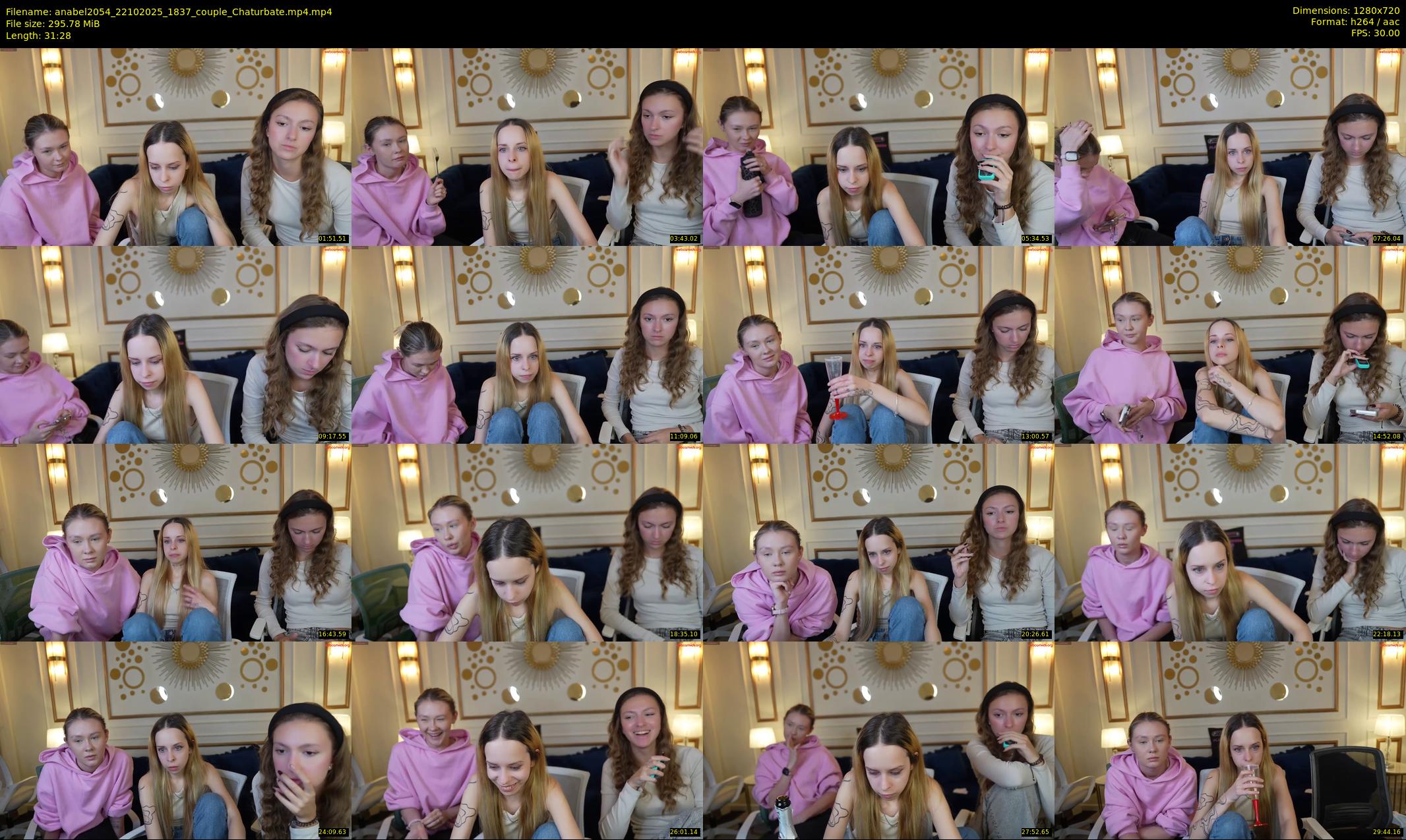 anabel2054 — 32 minute Chaturbate female cam show recording, 720p, Oct 22, 2025
