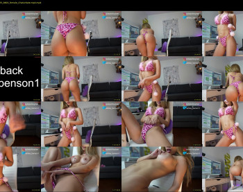 ashley_benson1 — 106 minute Chaturbate female cam show recording, 720p, Oct 22, 2025