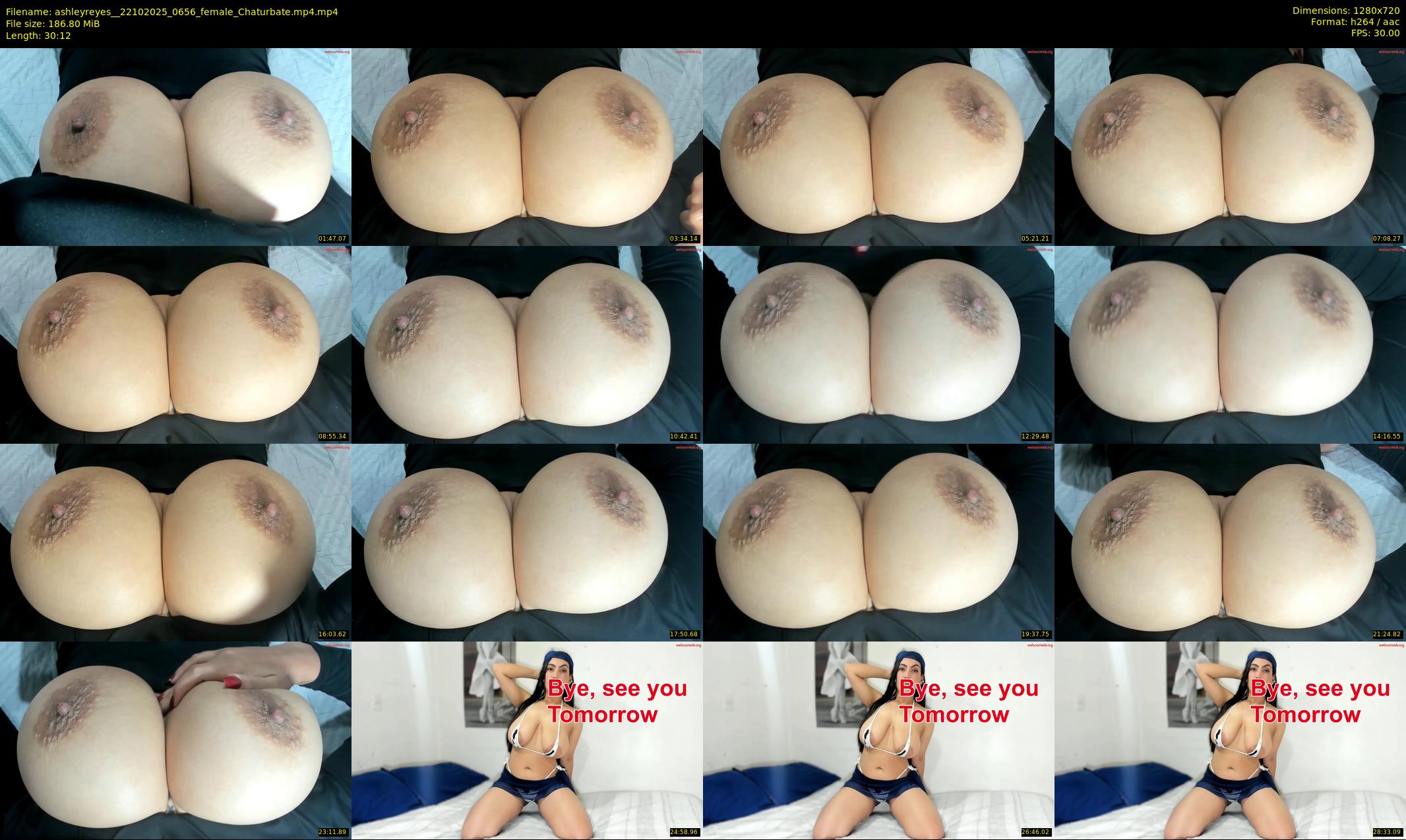 ashleyreyes_ — 31 minute Chaturbate female cam show recording, 720p, Oct 22, 2025