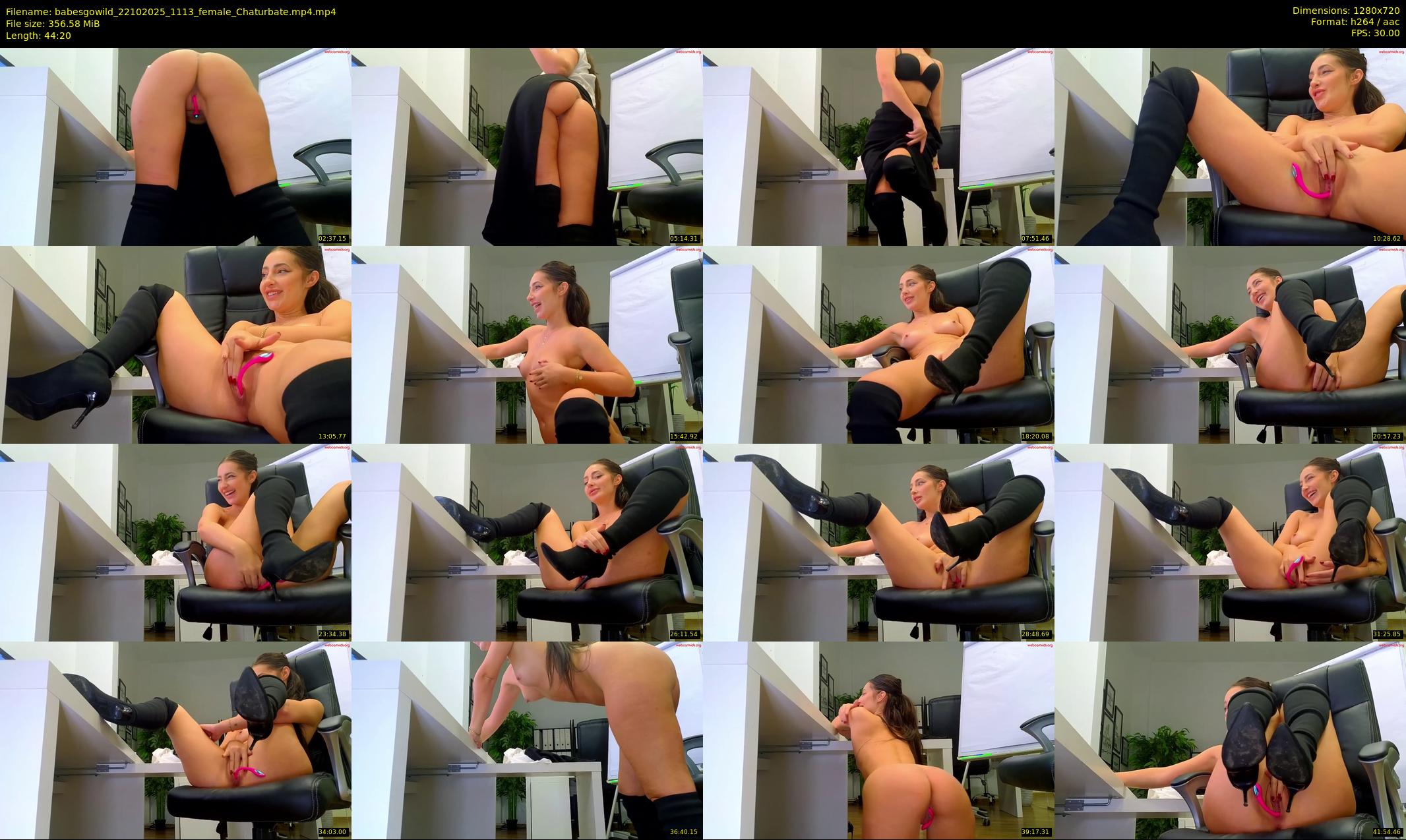 babesgowild — 45 minute Chaturbate couple cam show recording, 720p, Oct 22, 2025