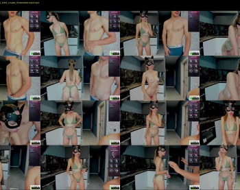 black__bunny1 — 121 minute Chaturbate couple cam show recording, 720p, Oct 22, 2025