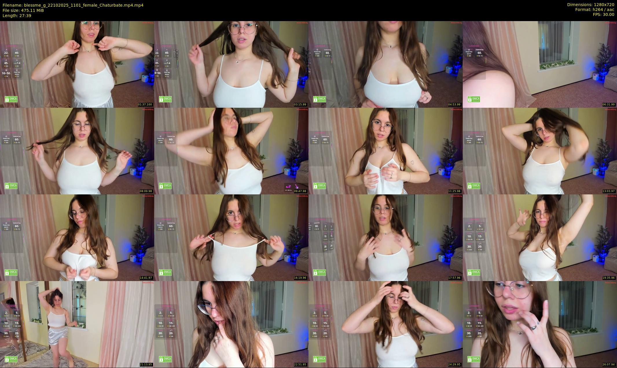 blessme_g — 28 minute Chaturbate female cam show recording, 720p, Oct 22, 2025