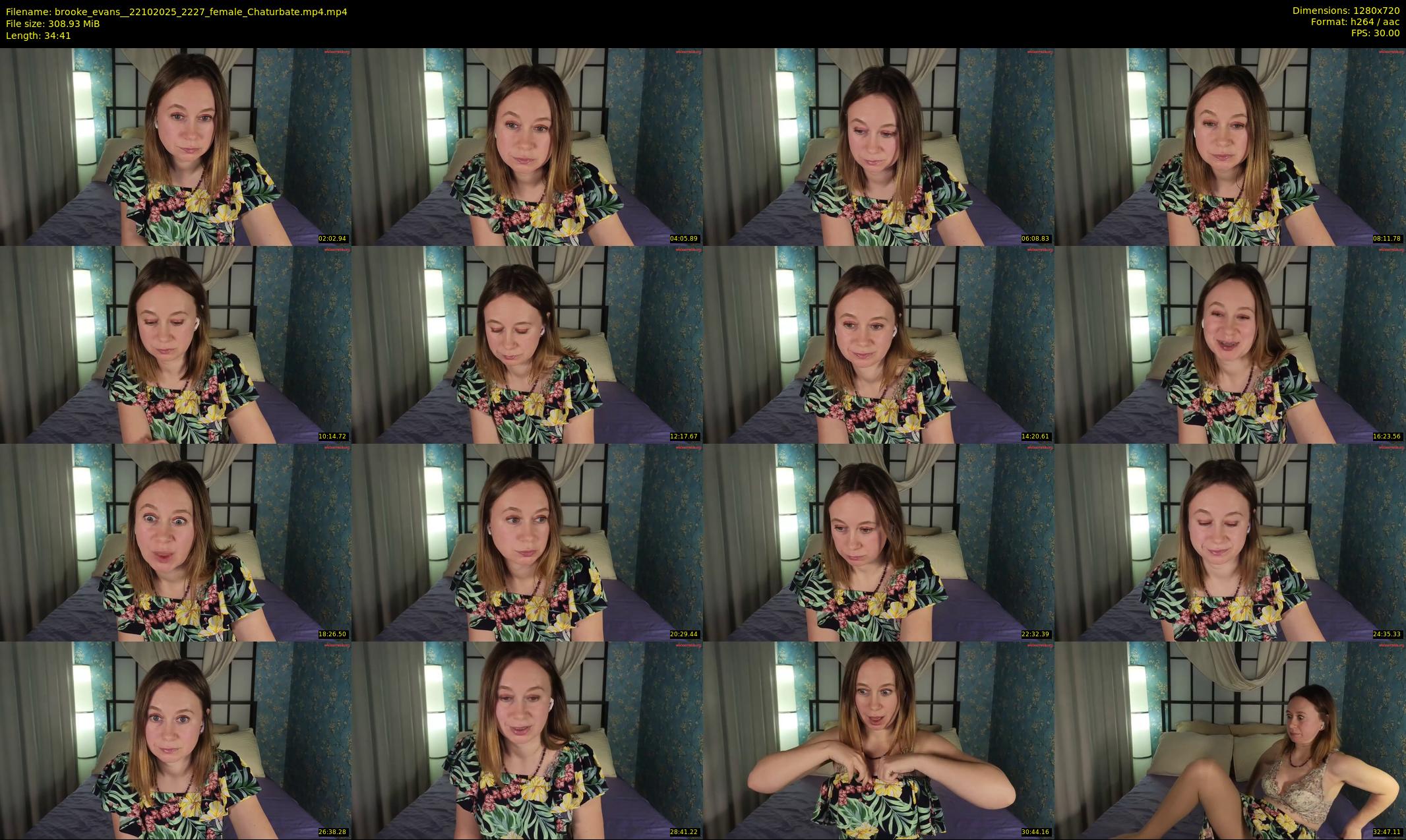 brooke_evans_ — 35 minute Chaturbate female cam show recording, 720p, Oct 22, 2025