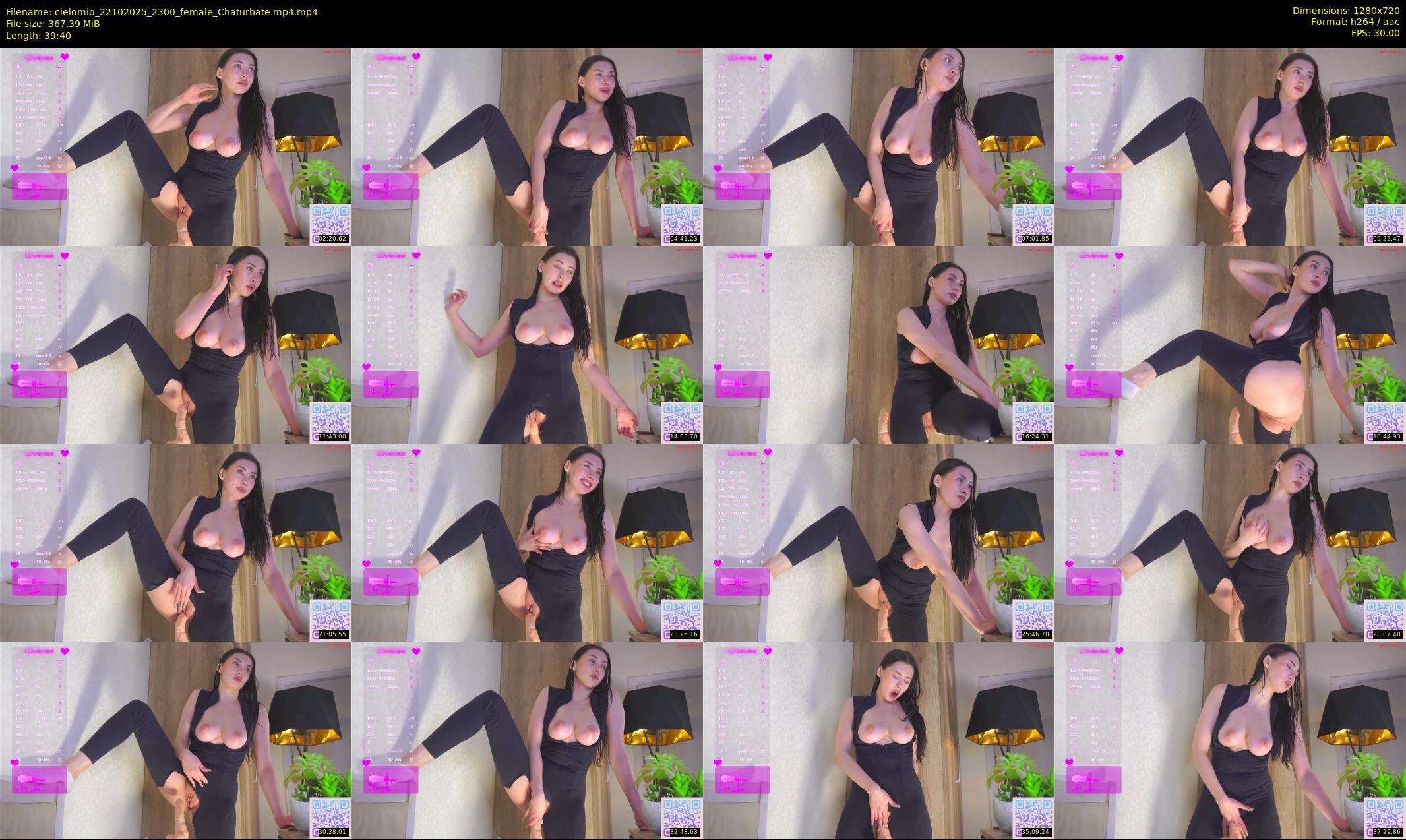 cielomio — 40 minute Chaturbate female cam show recording, 720p, Oct 22, 2025