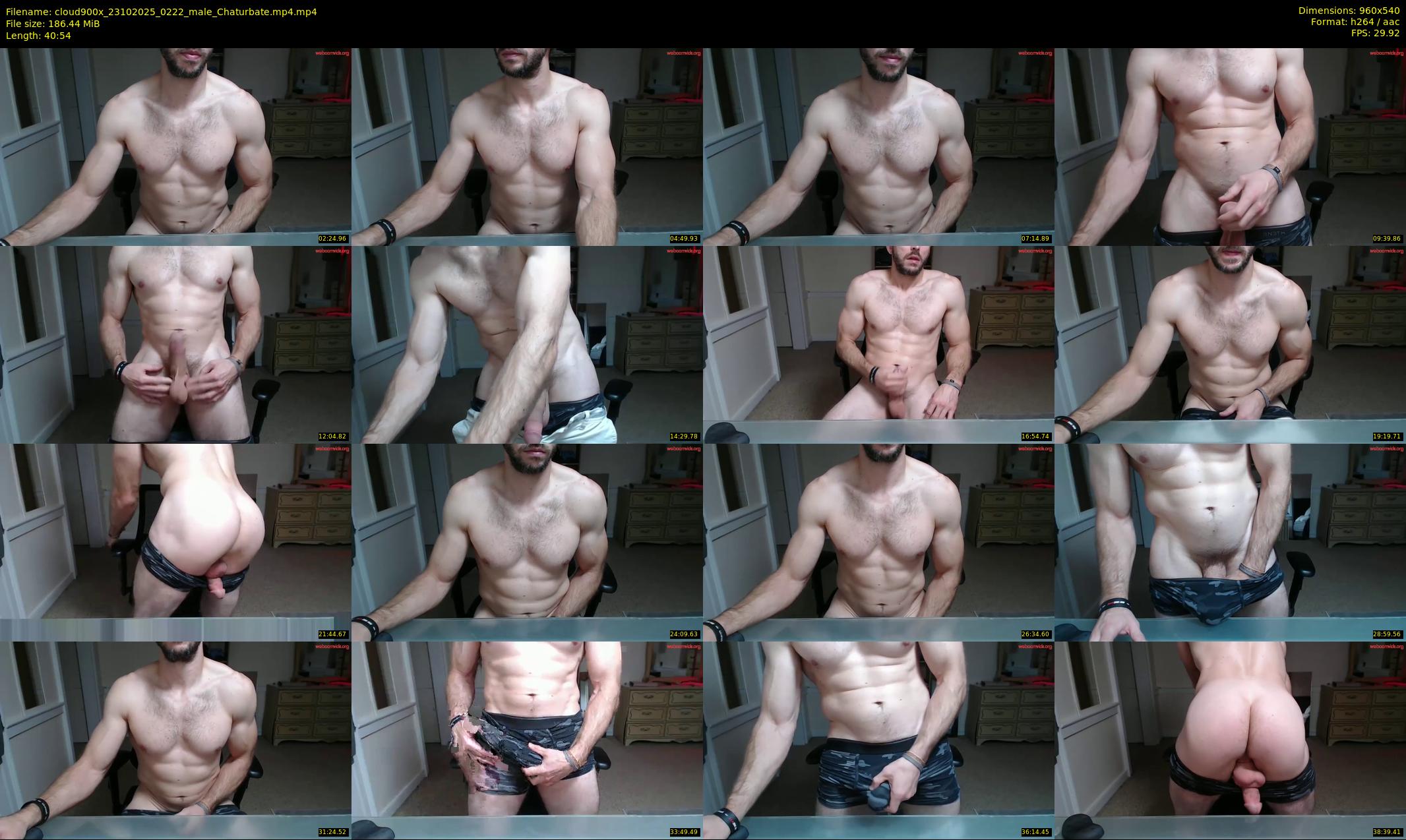 cloud900x — 41 minute Chaturbate male cam show recording, 480p, Oct 23, 2025