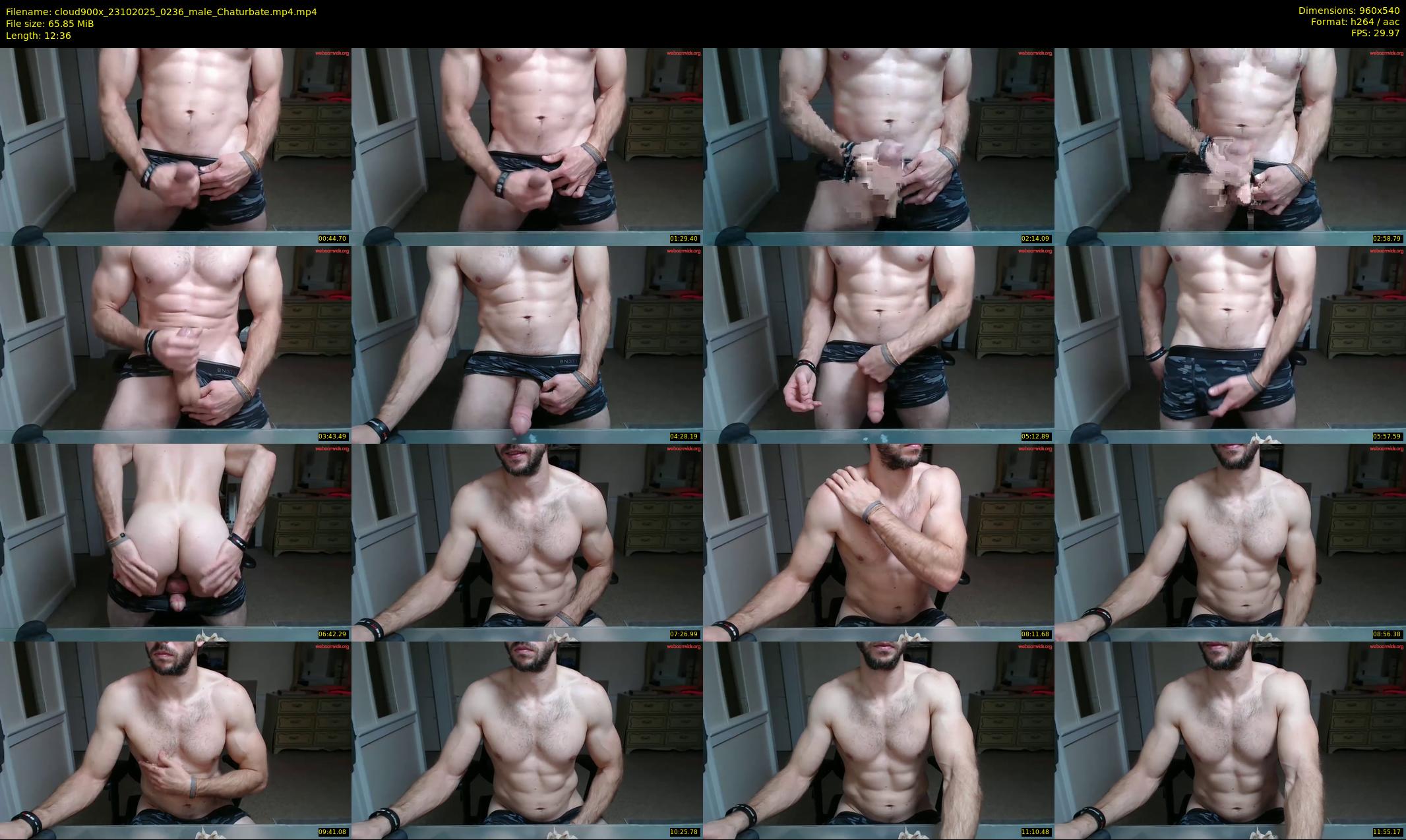 cloud900x — 13 minute Chaturbate male cam show recording, 480p, Oct 23, 2025