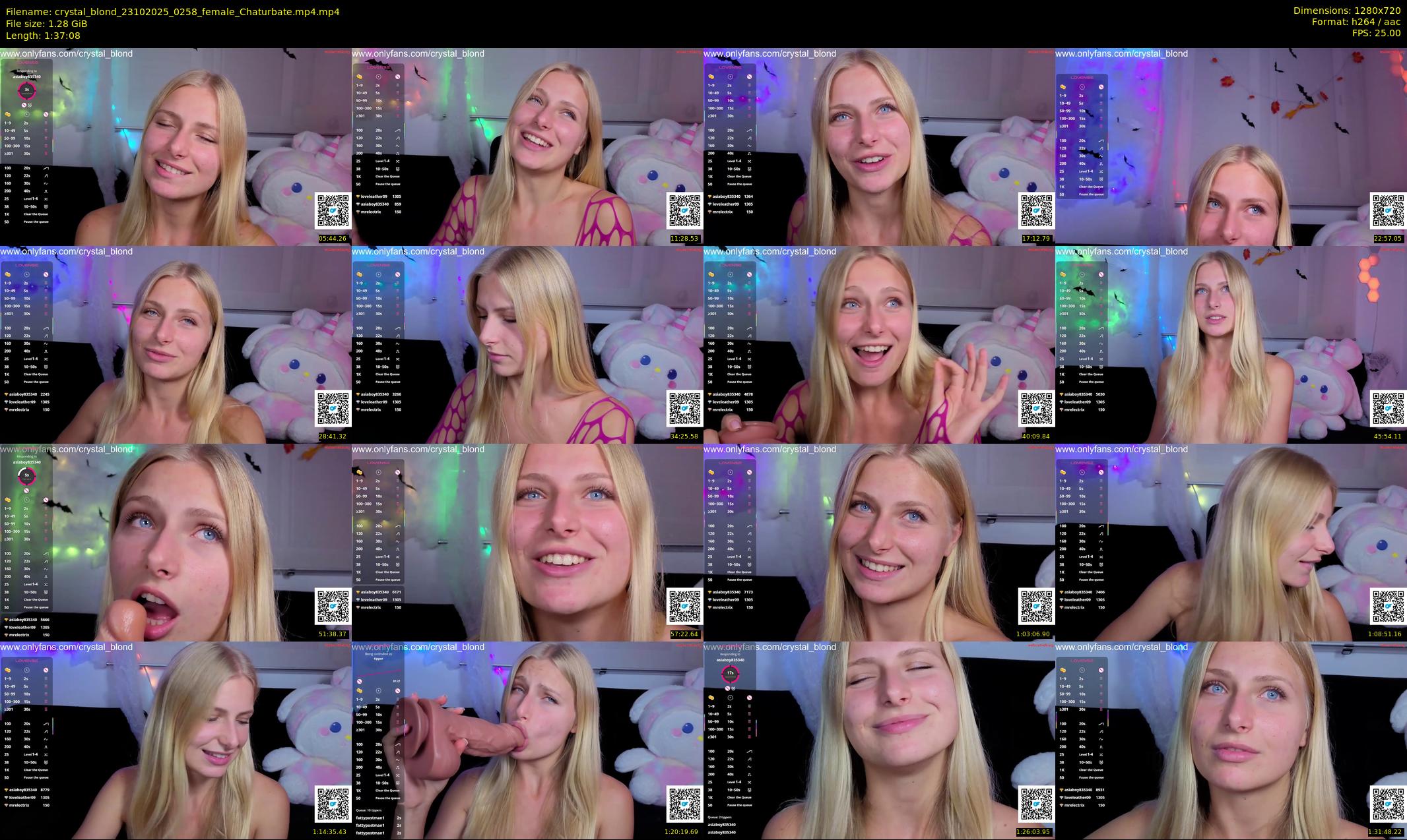crystal_blond — 98 minute Chaturbate female cam show recording, 720p, Oct 23, 2025