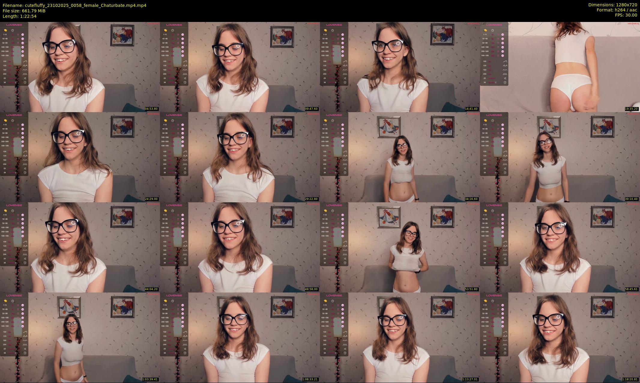 cutefluffy — 83 minute Chaturbate female cam show recording, 720p, Oct 23, 2025