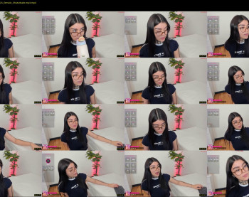 daliapunkt — 9 minute Chaturbate female cam show recording, 720p, Oct 23, 2025