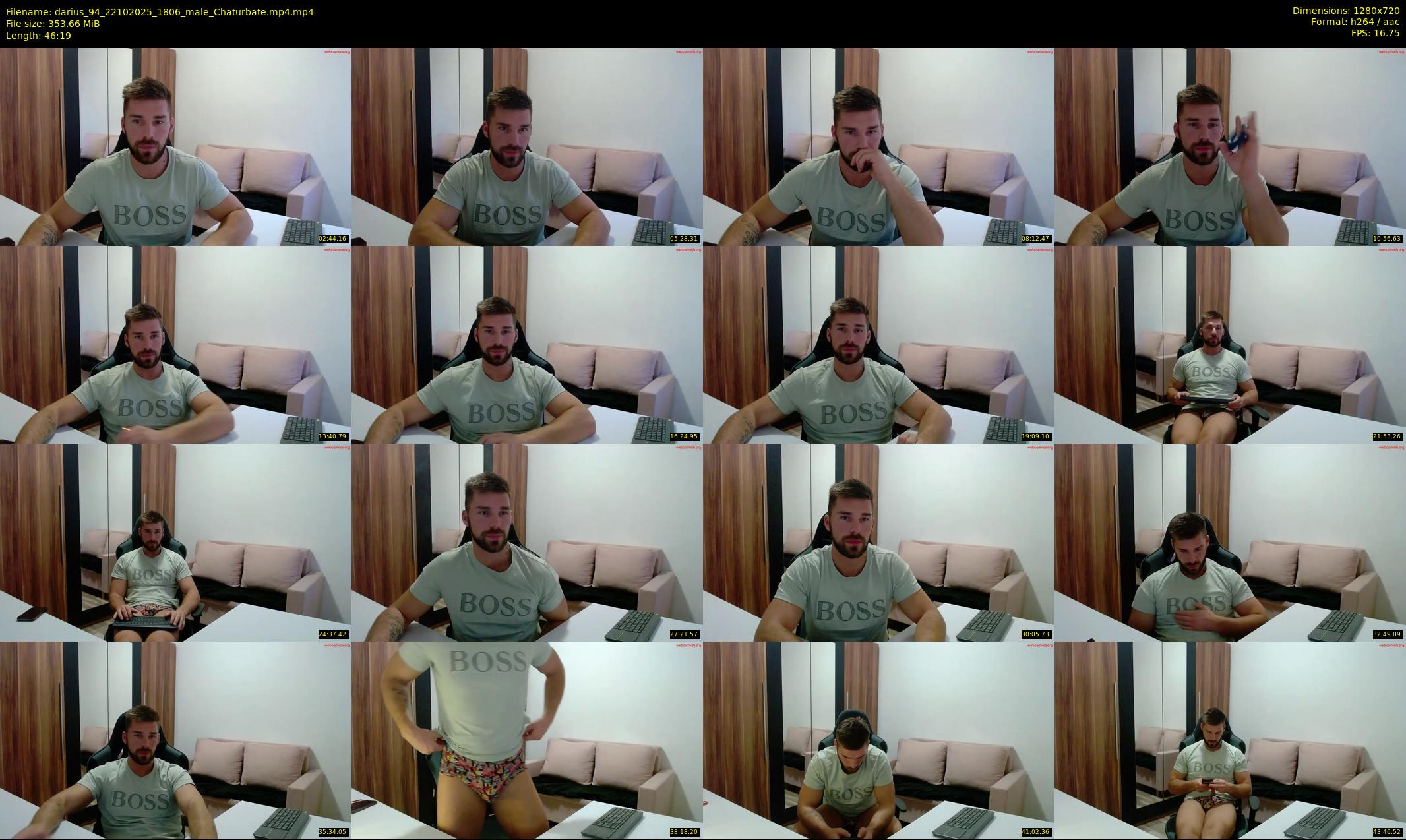 darius_94 — 47 minute Chaturbate male cam show recording, 720p, Oct 22, 2025