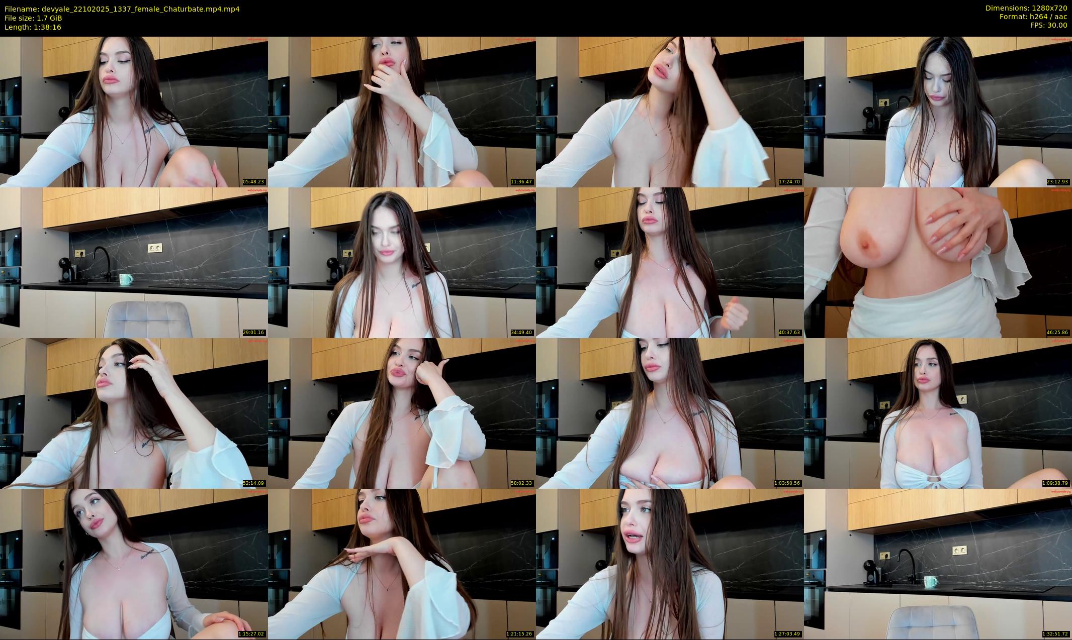 devyale — 99 minute Chaturbate female cam show recording, 720p, Oct 22, 2025