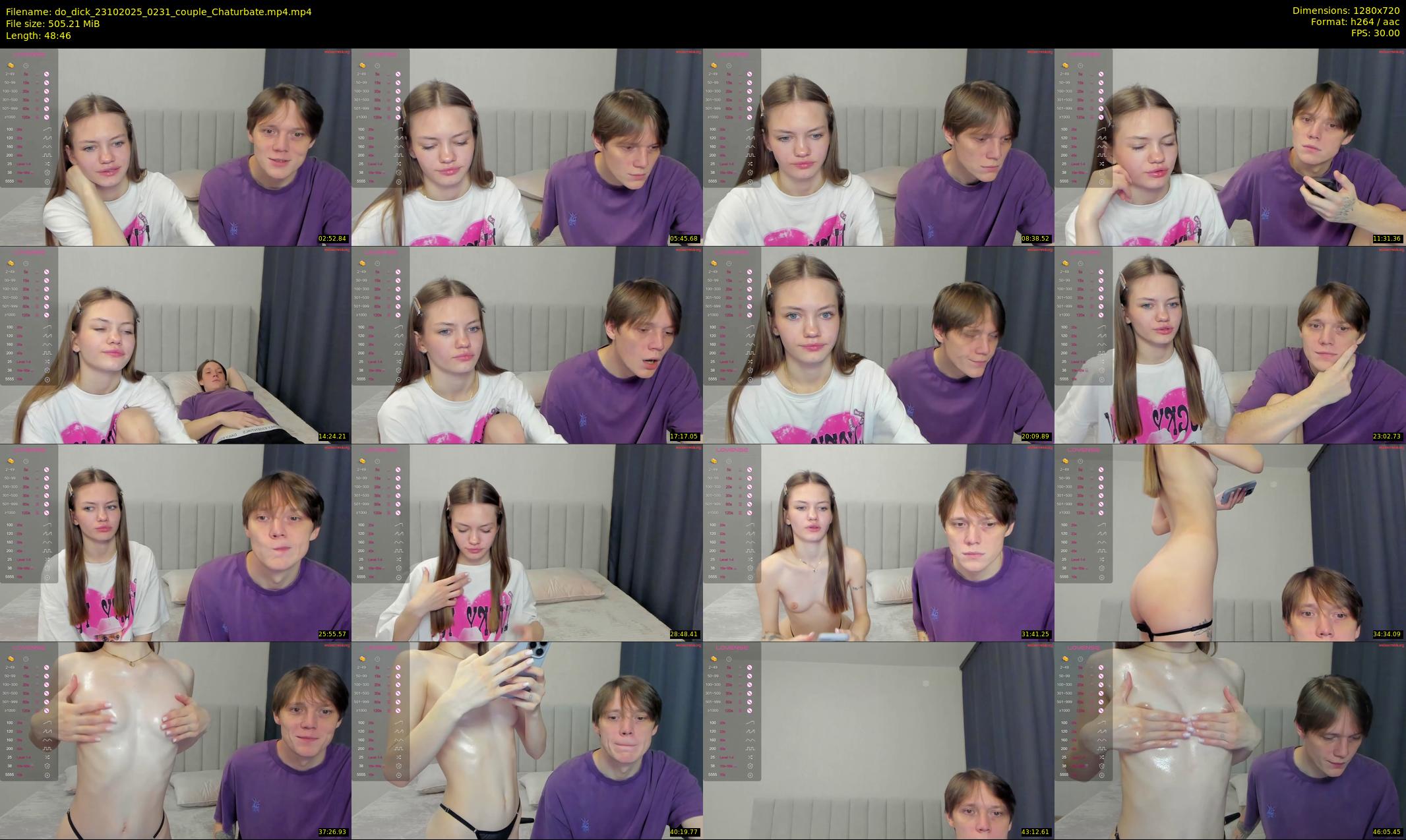 do_dick — 49 minute Chaturbate couple cam show recording, 720p, Oct 23, 2025