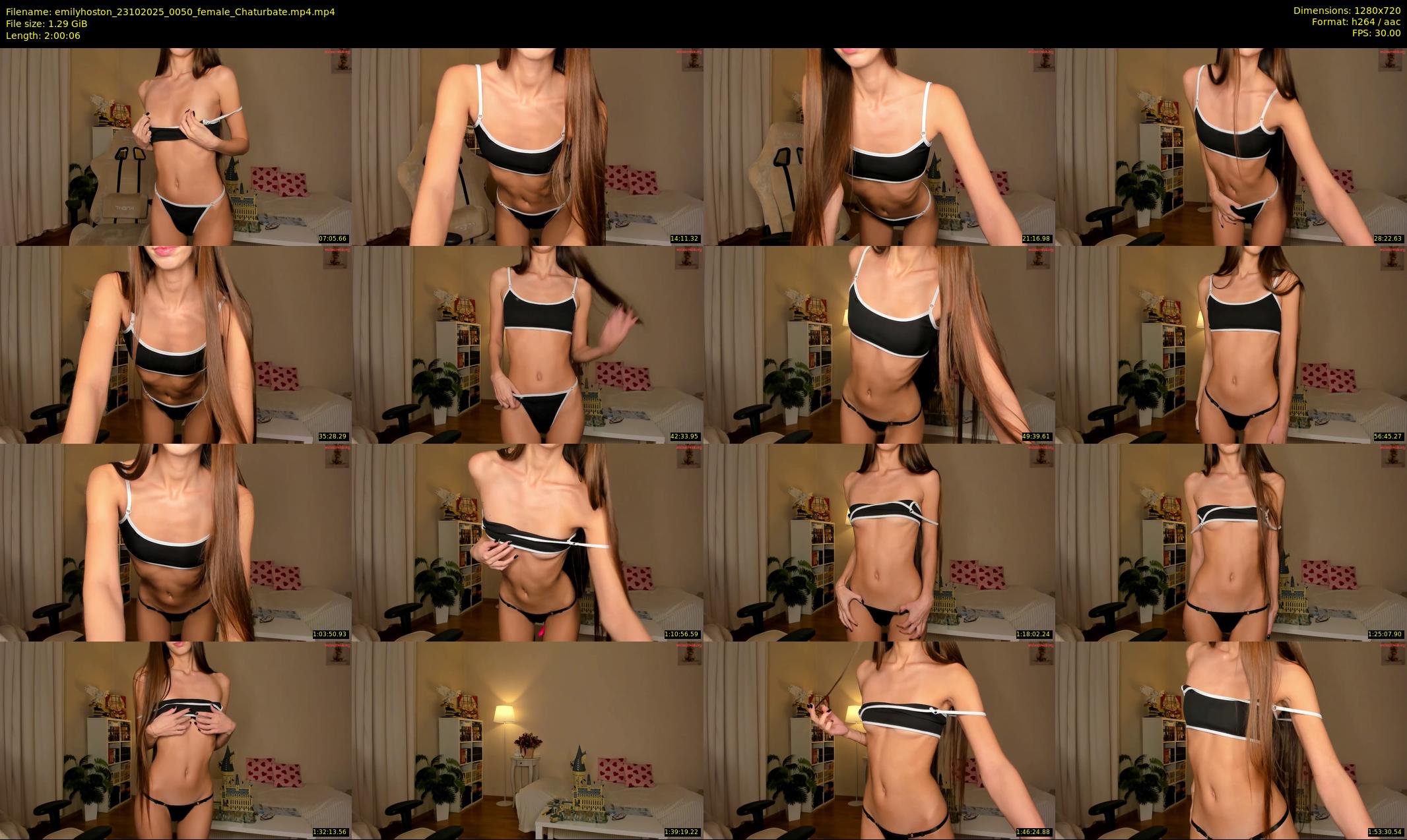 emilyhoston — 121 minute Chaturbate female cam show recording, 720p, Oct 23, 2025