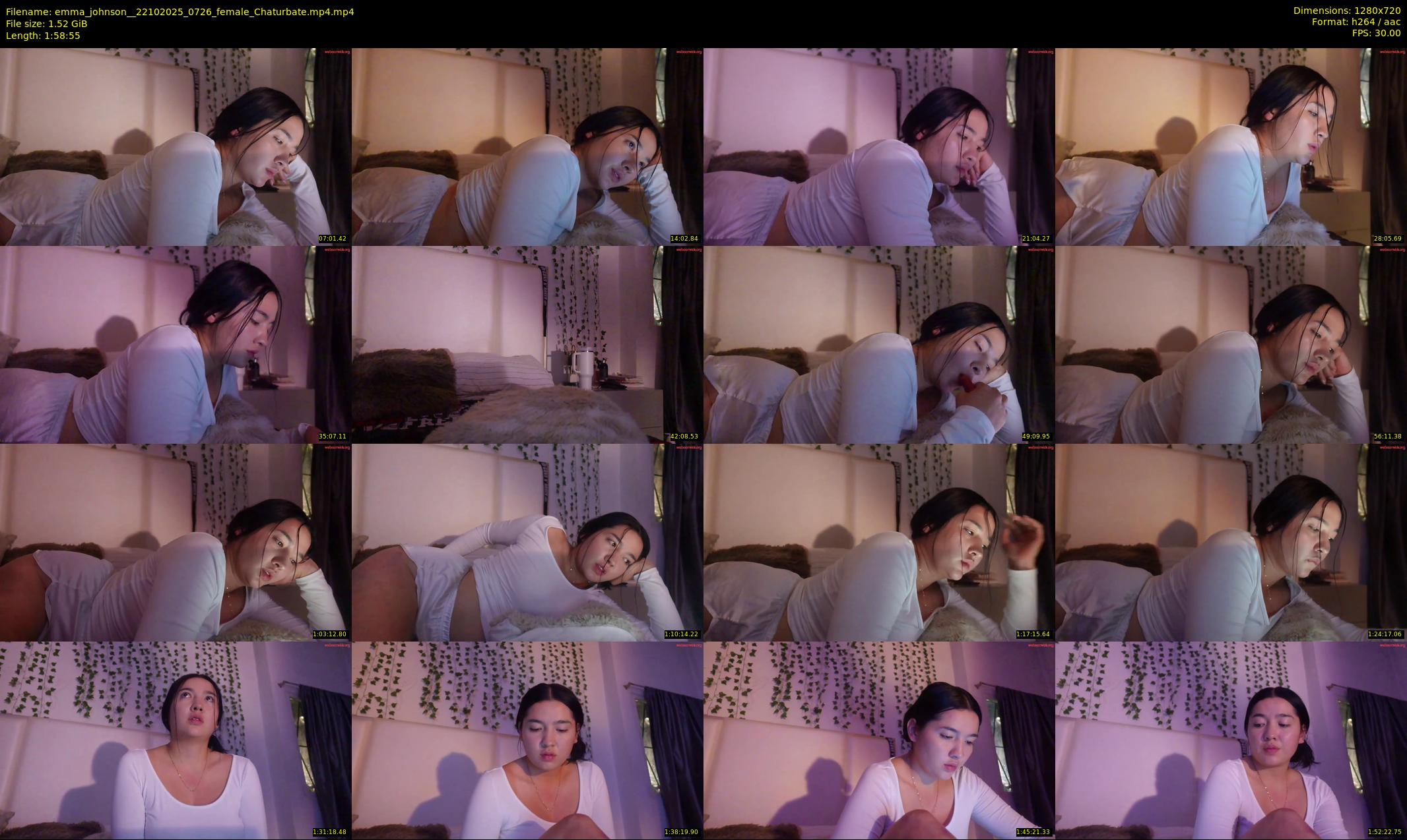 emma_johnson_ — 119 minute Chaturbate female cam show recording, 720p, Oct 22, 2025
