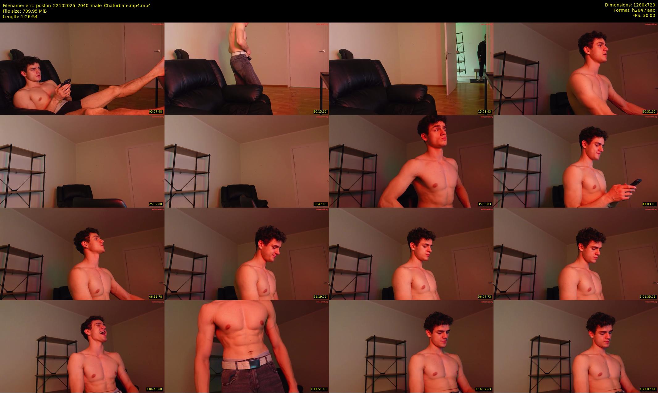eric_poston — 87 minute Chaturbate male cam show recording, 720p, Oct 22, 2025