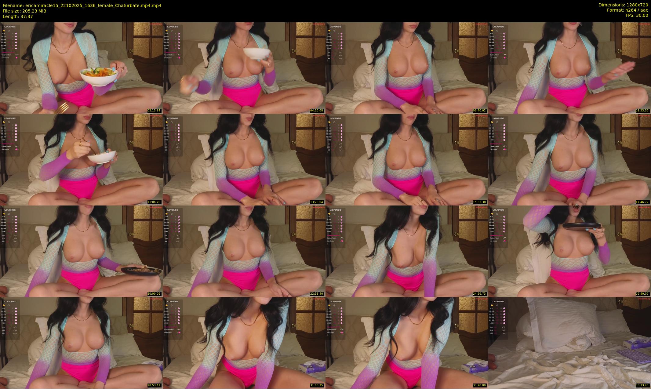 ericamiracle15 — 38 minute Chaturbate female cam show recording, 720p, Oct 22, 2025