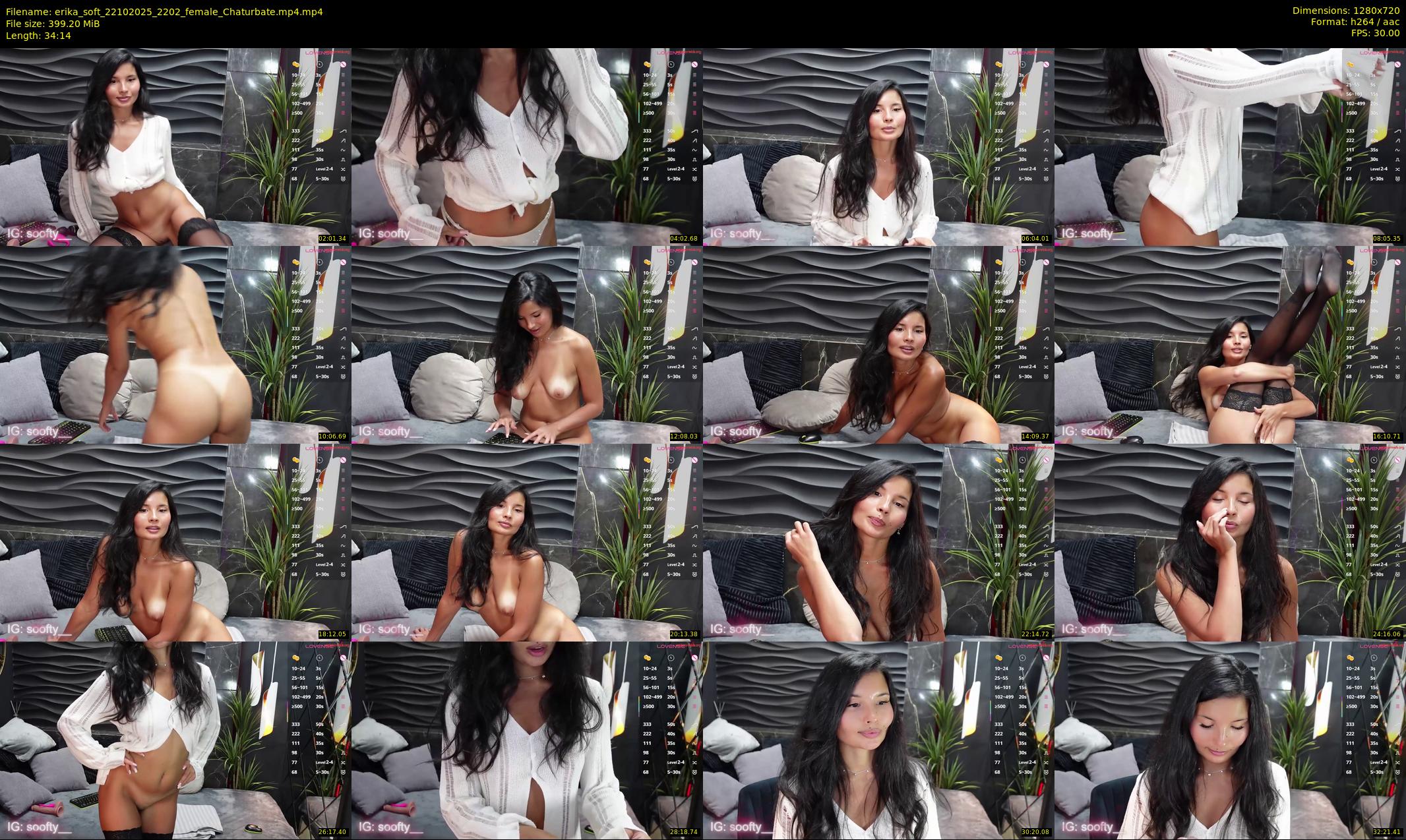 erika_soft — 35 minute Chaturbate female cam show recording, 720p, Oct 22, 2025