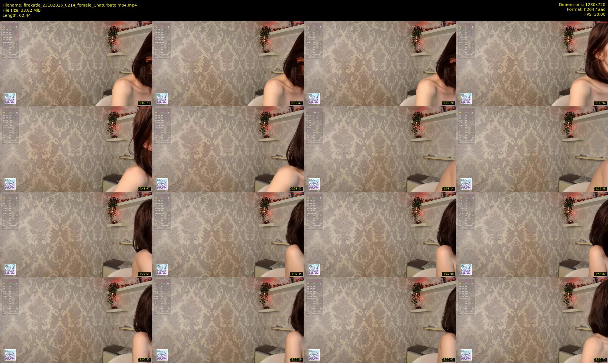 firekatie — 3 minute Chaturbate female cam show recording, 720p, Oct 23, 2025