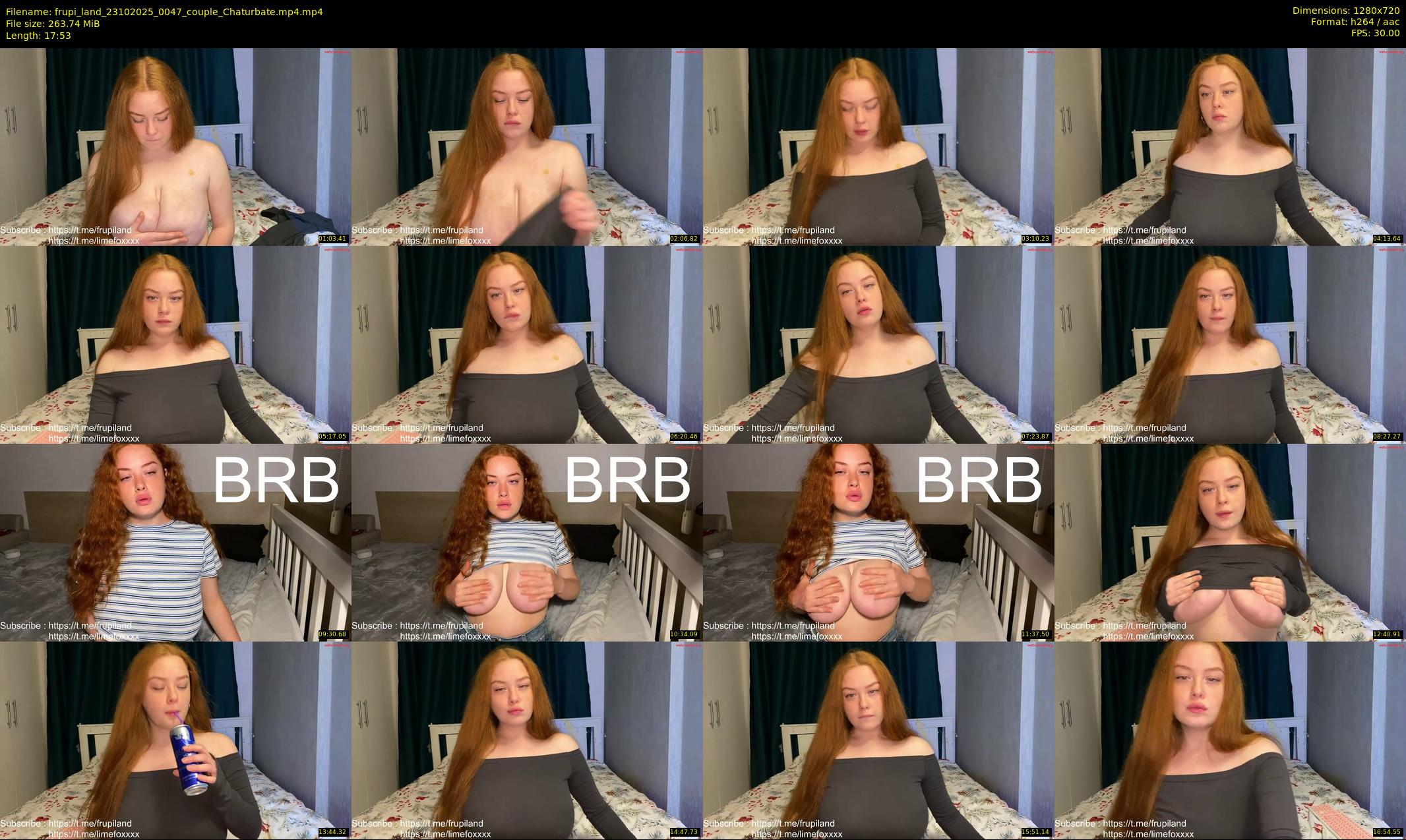 frupi_land — 18 minute Chaturbate couple cam show recording, 720p, Oct 23, 2025