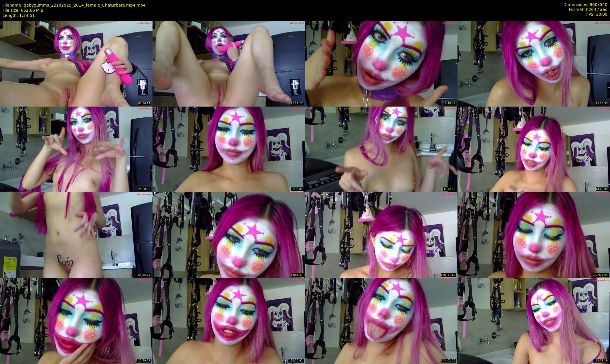 gabygumms — 95 minute Chaturbate female cam show recording, 480p, Oct 22, 2025