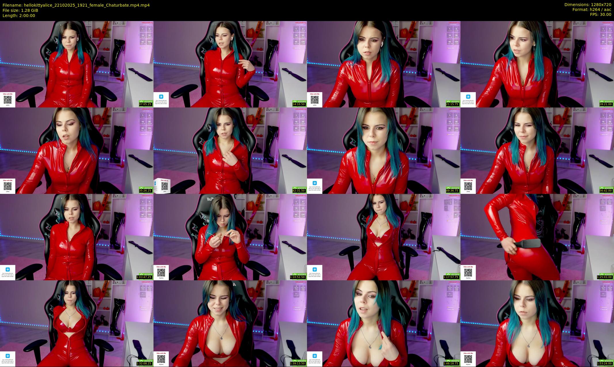 hellokittyalice — 120 minute Chaturbate female cam show recording, 720p, Oct 22, 2025