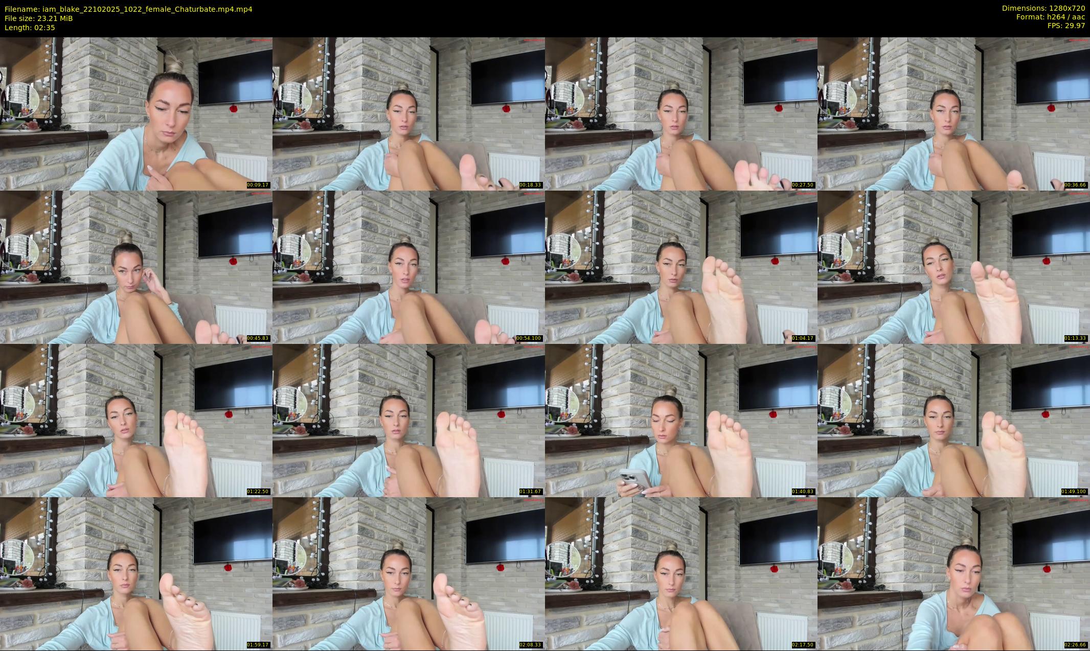 iam_blake — 3 minute Chaturbate female cam show recording, 720p, Oct 22, 2025