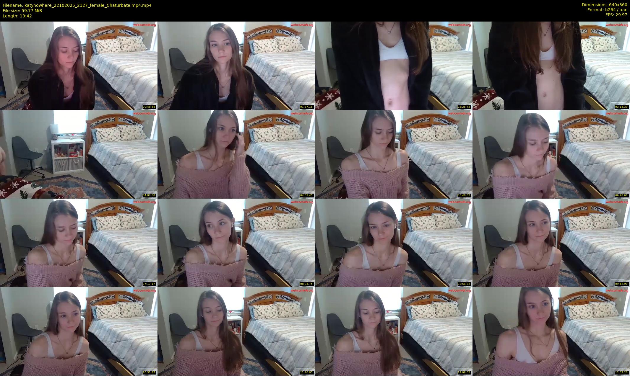 katynowhere — 14 minute Chaturbate female cam show recording, 360p, Oct 22, 2025