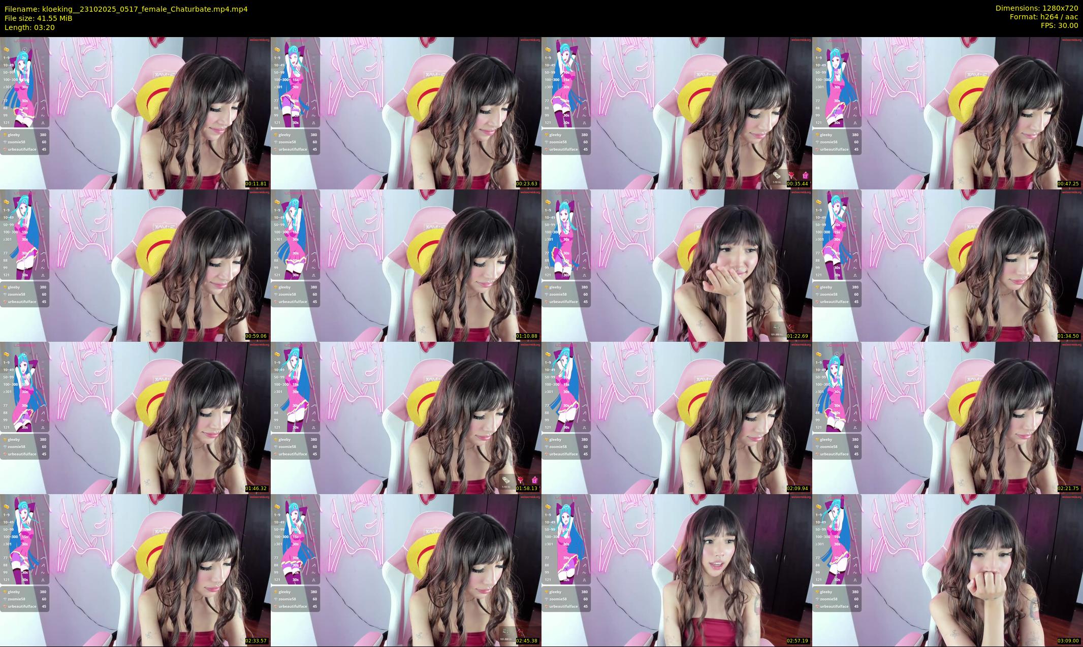 kloeking_ — 4 minute Chaturbate female cam show recording, 720p, Oct 23, 2025