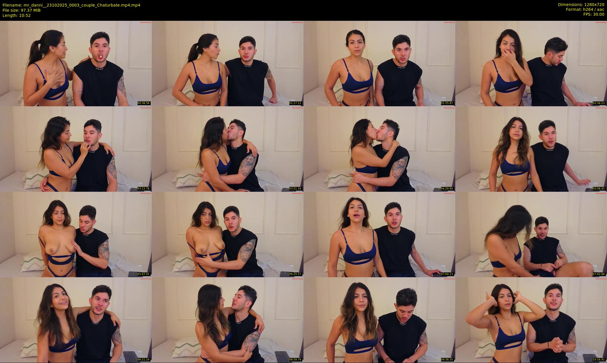 mr_danni_ — 11 minute Chaturbate couple cam show recording, 720p, Oct 23, 2025