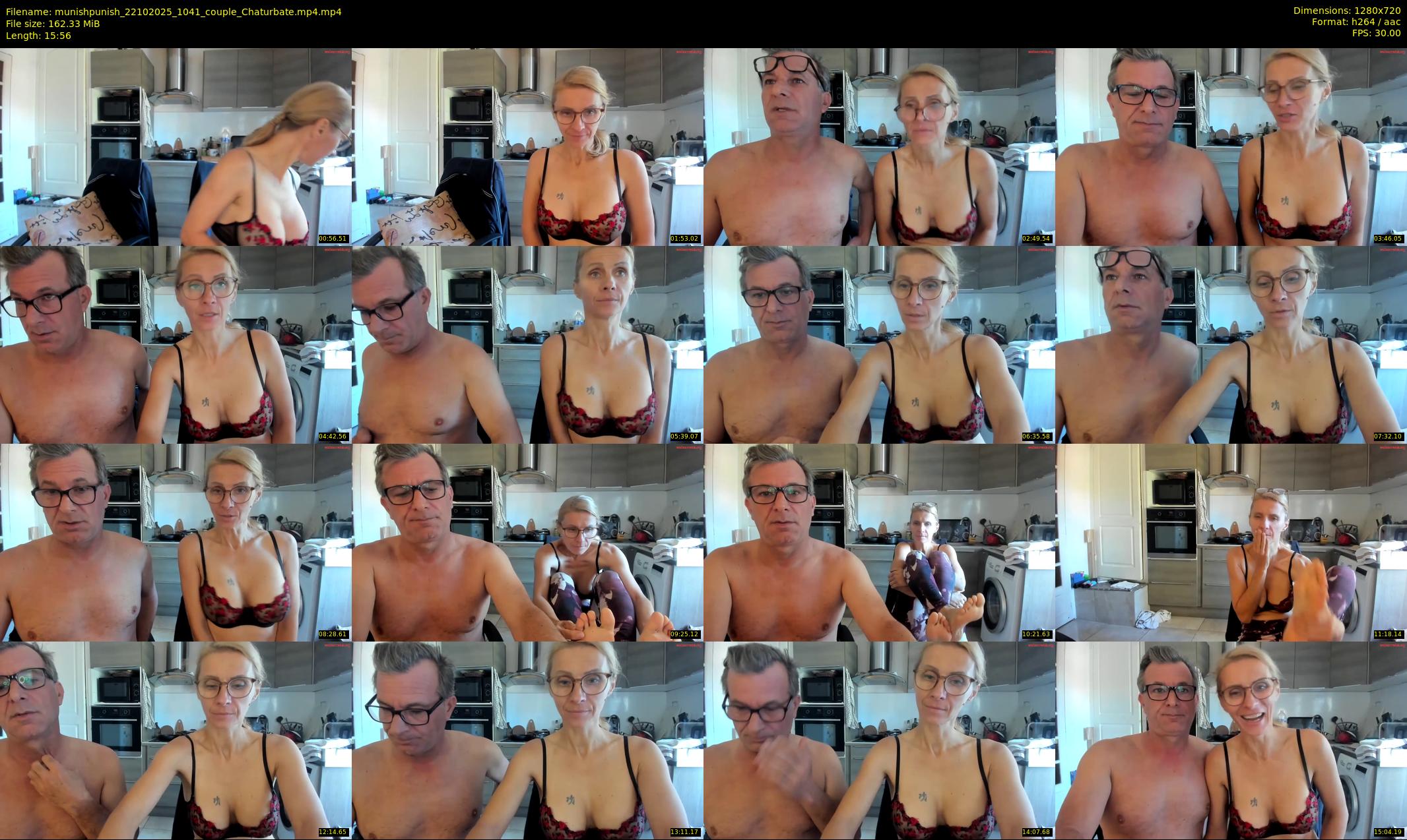 munishpunish — 16 minute Chaturbate couple cam show recording, 720p, Oct 22, 2025