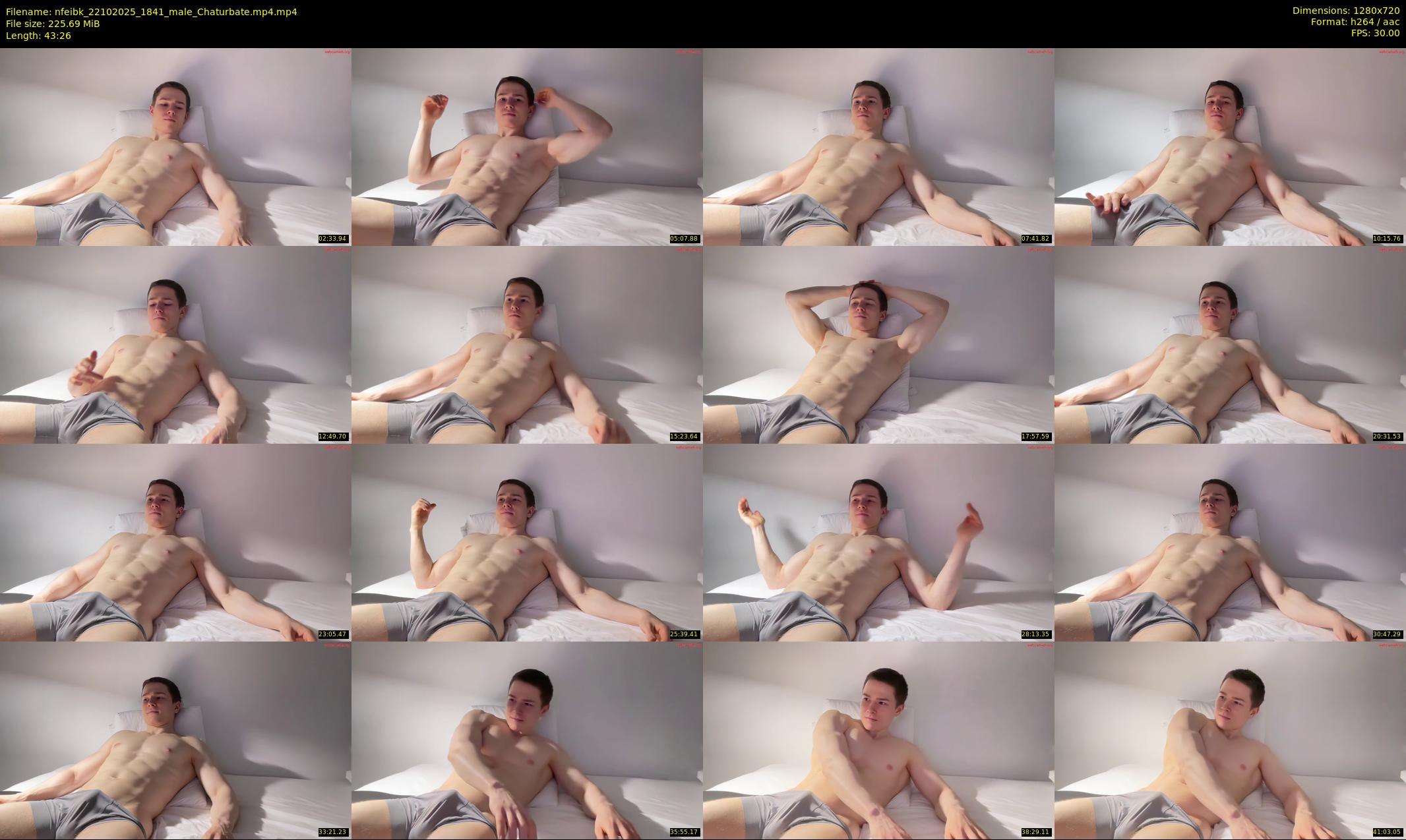 nfeibk — 44 minute Chaturbate male cam show recording, 720p, Oct 22, 2025